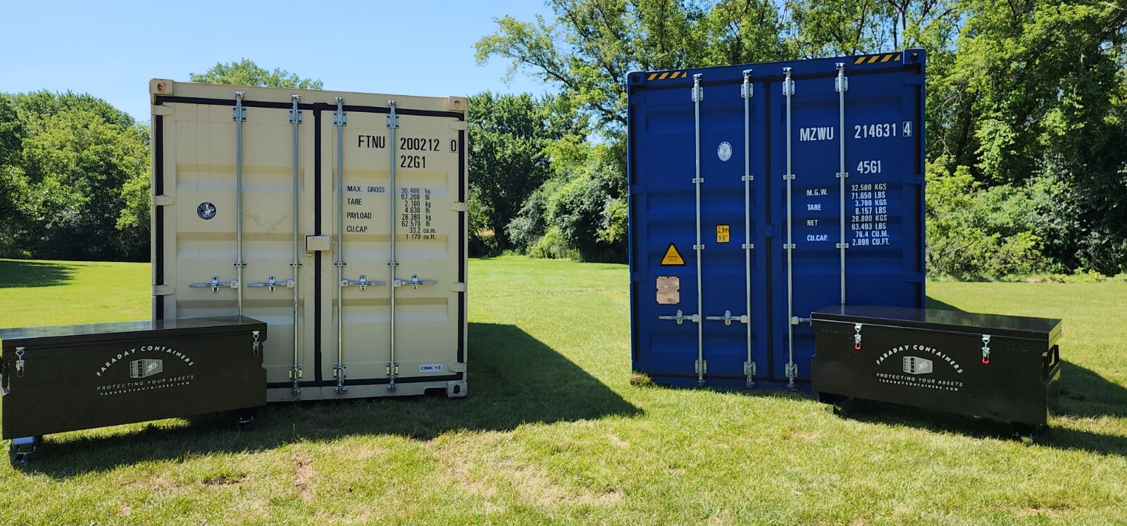 Faraday Cage Jobsite Box EMP Protection for Tools Electronics Solar Generator