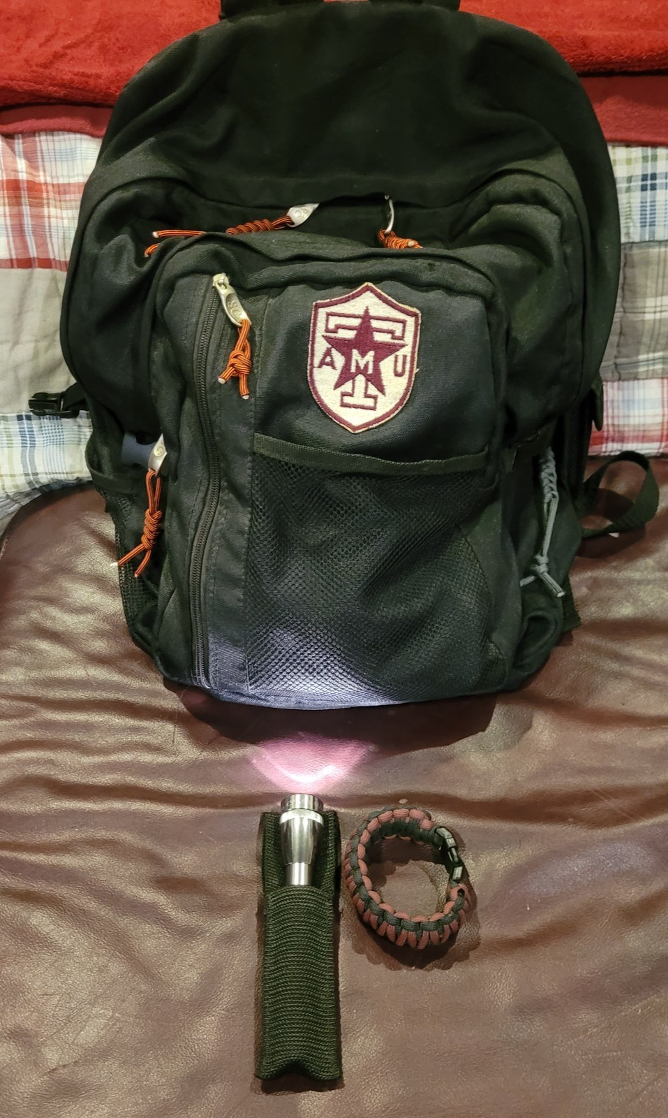 EmergenC Survival BugOutBag (BOB) TAMU corps Patch Lots of Great Tools4Survival