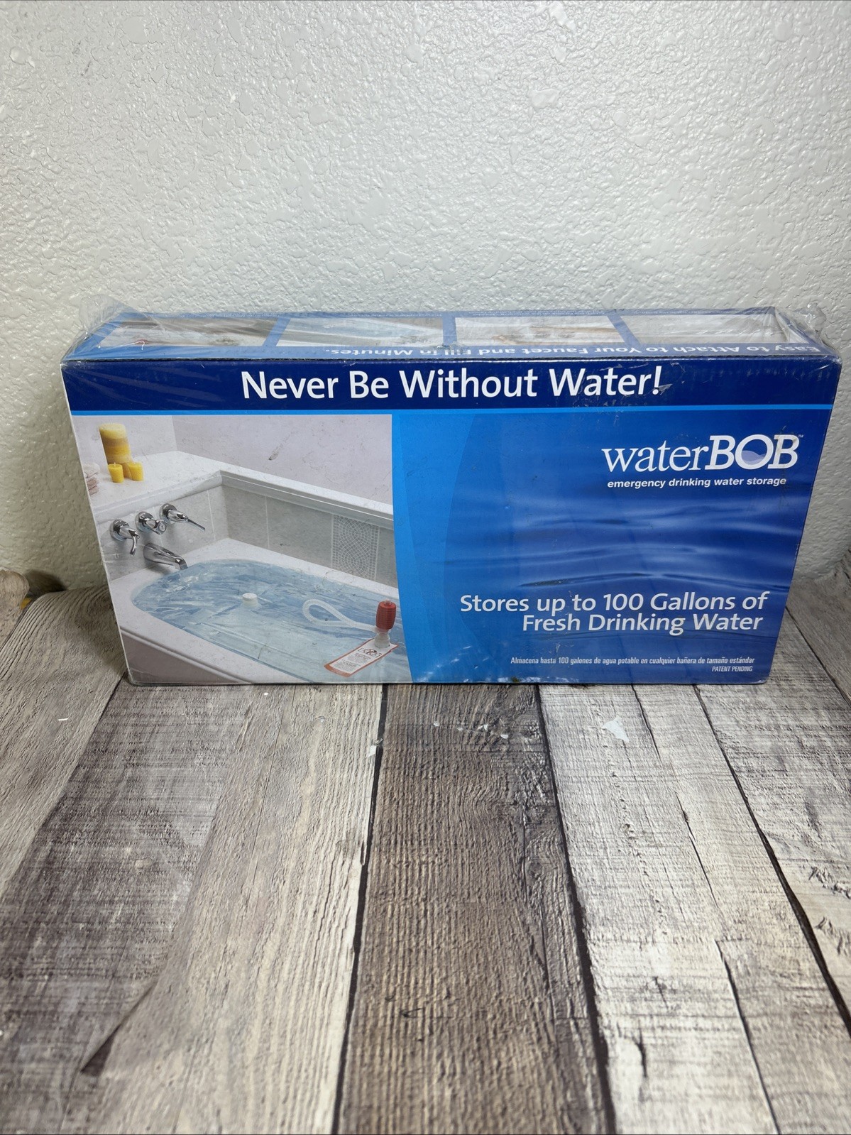 Water BOB Survival Emergency Drinking Fresh Water Storage 100-Gallons Kit SEALED
