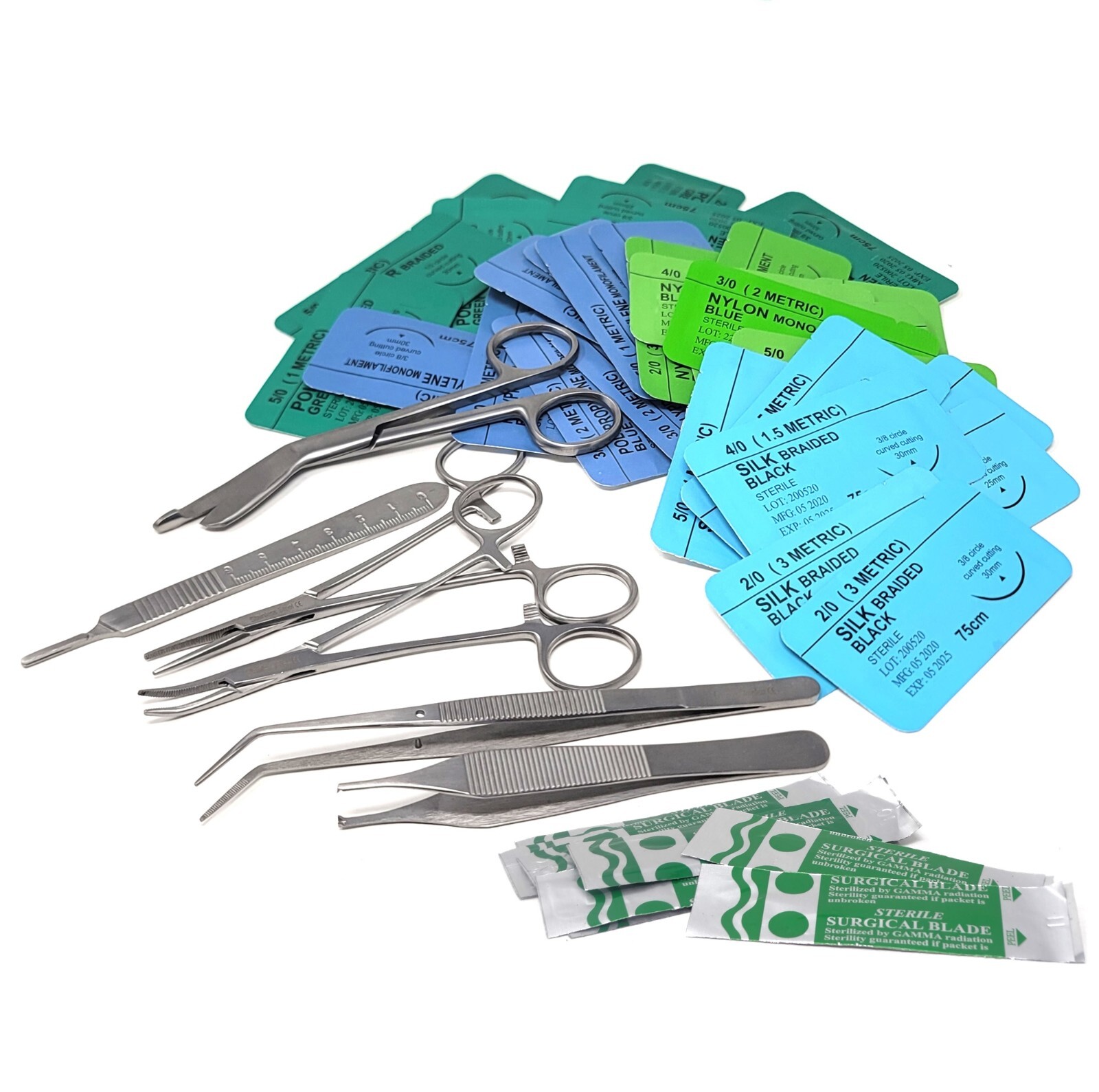 IFAK Refill Kit First Aid Supplies Outdoor Survival Medical Trauma Pack – 58 Pcs