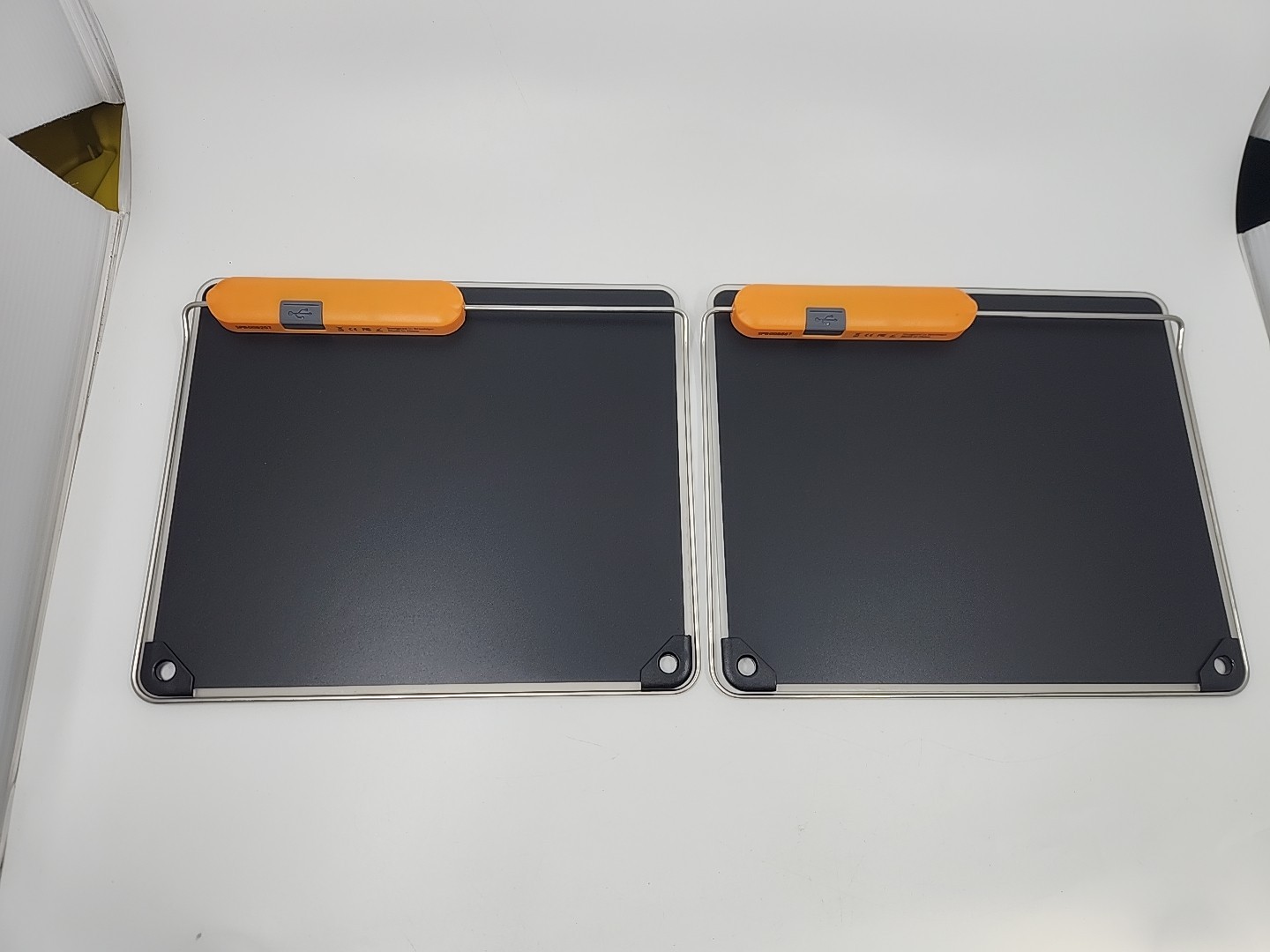 SET OF 2 BioLite SolarPanels 5 USB Charging Solar Panel Lightly Used Ultra Thin