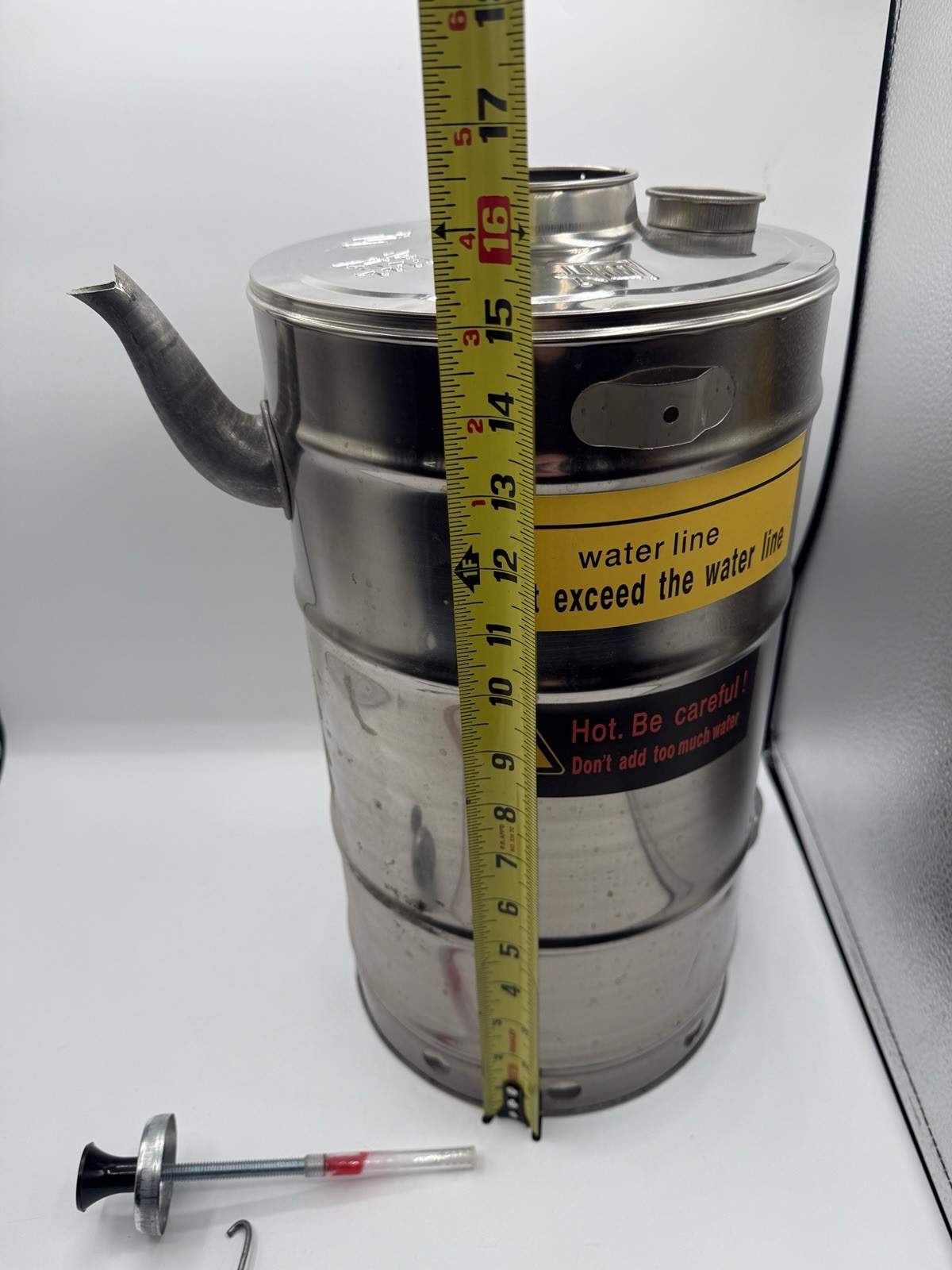 StoveTec Stainless Steel Water pasteurizer New Old Stock Prepper preparedness