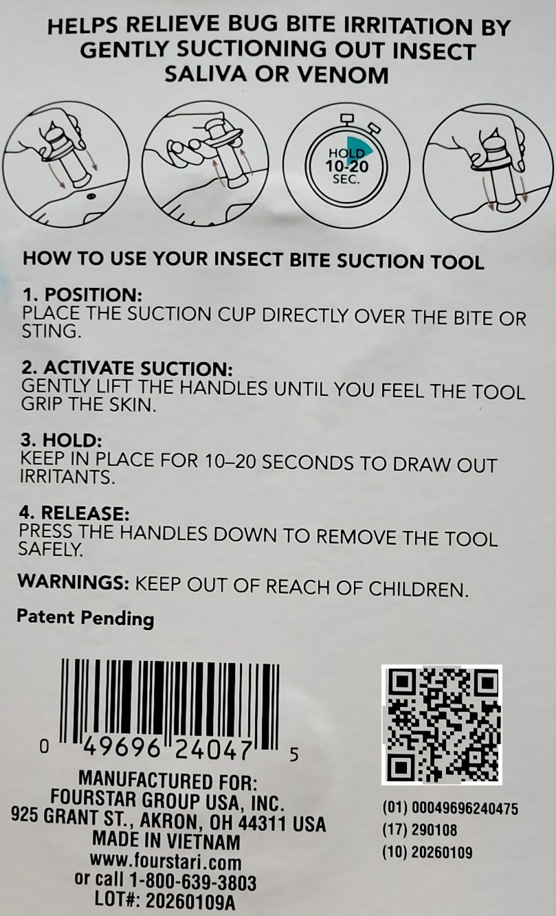 Insect 🐝 Bite 🦟 Suction Tool, Pull Out/ Remove The Poison, Soothe The Sting