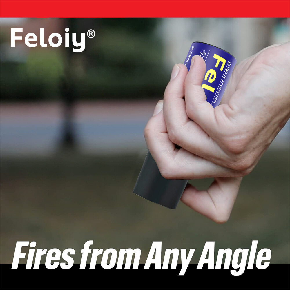 1/2/3/4/5 Bottles Feloiy Pepper Spray Flip Top Self Defense Security Protection