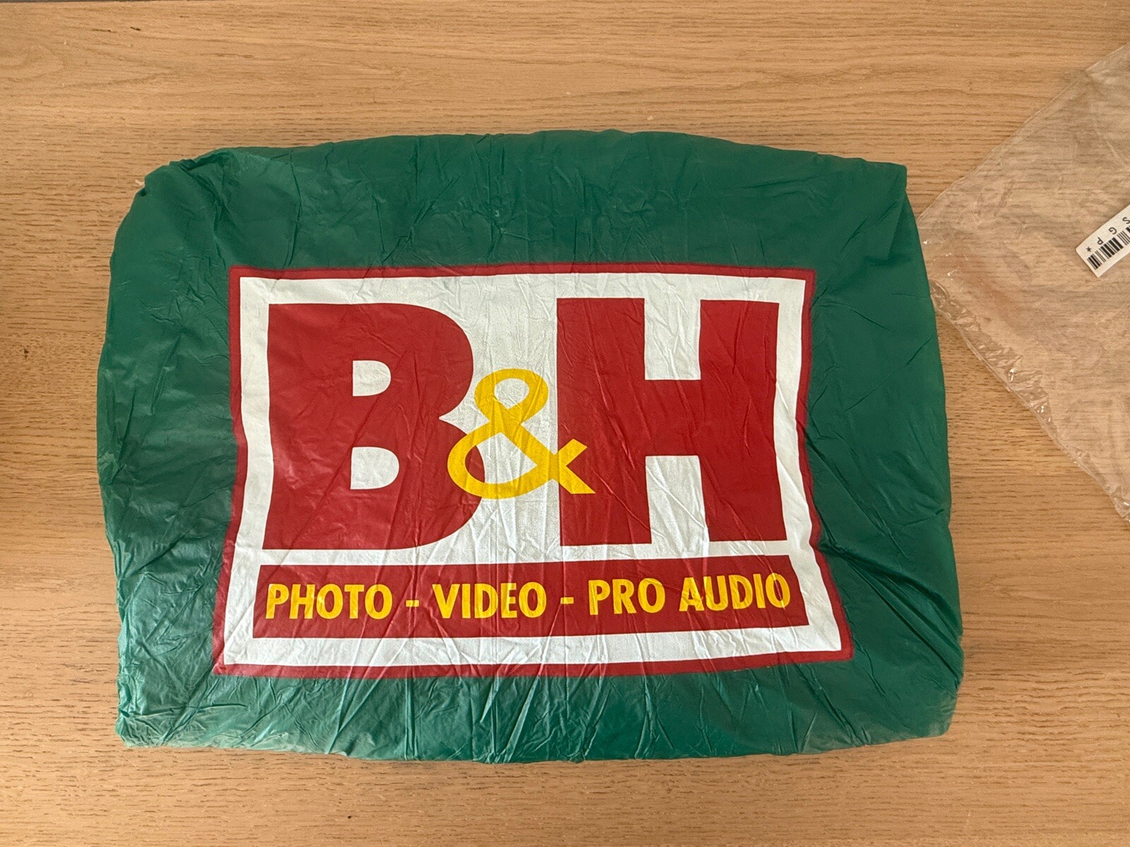 B&H Photo Waterproof Rain Poncho W/snaps Travel Hiking Gear Backpacking
