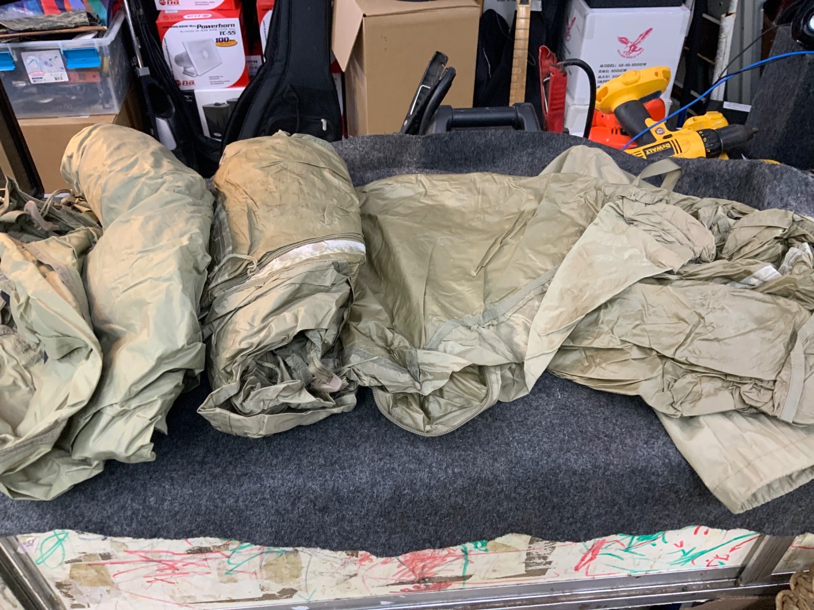 LITEFIGHTER 1 man Tent coyote tan 499 combat shelter system USGI PARTS ONLY