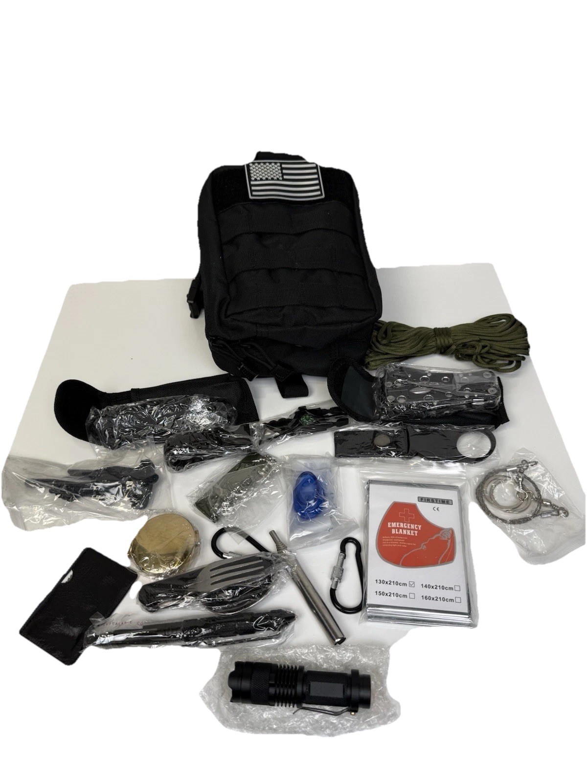 Brand New USCCA Tactical Emergency Survival Kit Compass Camping MOLLE Pouch 18