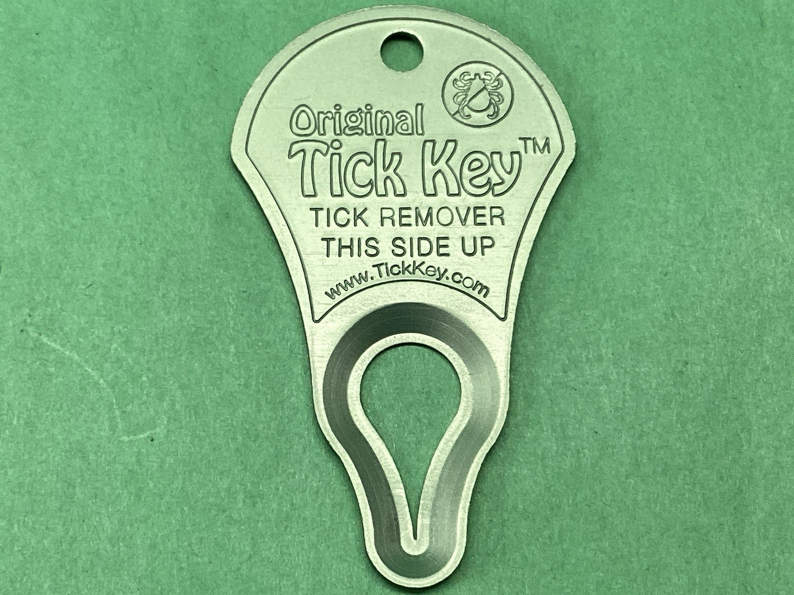 5 PACK – Original TICK KEY Aluminum Removal Tool Device People Kids Adults Pets
