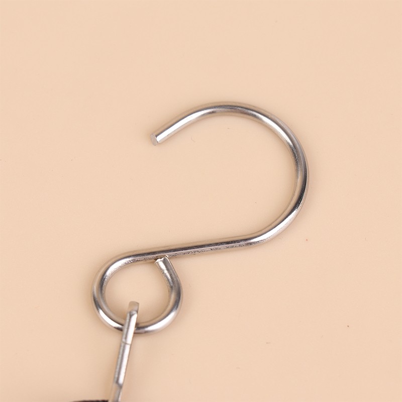 1Pc 6 Tubes Aluminum Pipe Wind Chimes With Hook And Wooden Leaf Hanging Tag