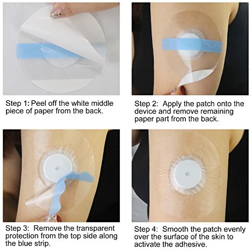 Freestyle Libre Sensor Cover Medical Adhsive Patch For Libre 2 Precut CGM 40Pack