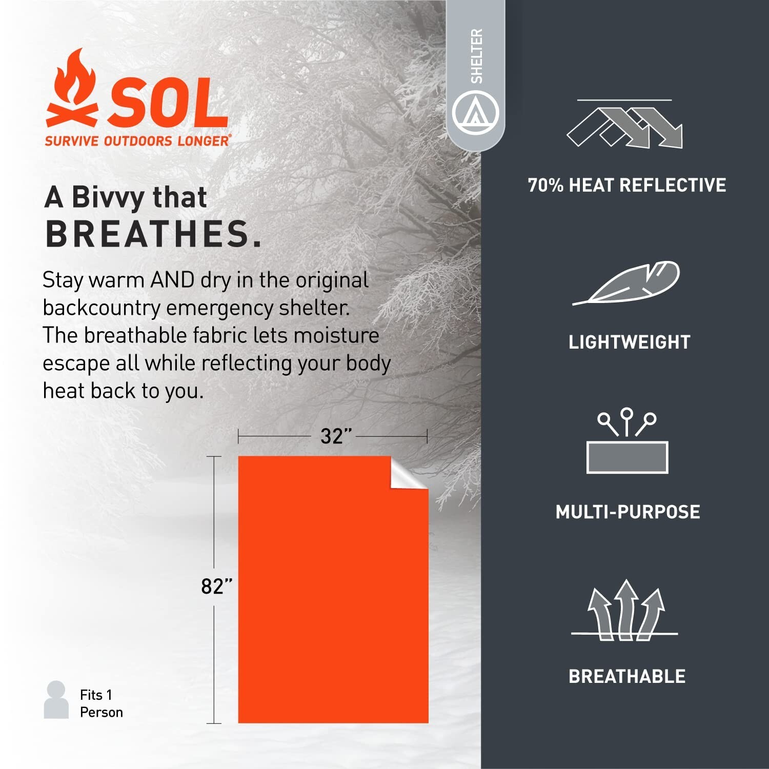 Adventure Medical Kits SOL Escape Lite Bivvy 1