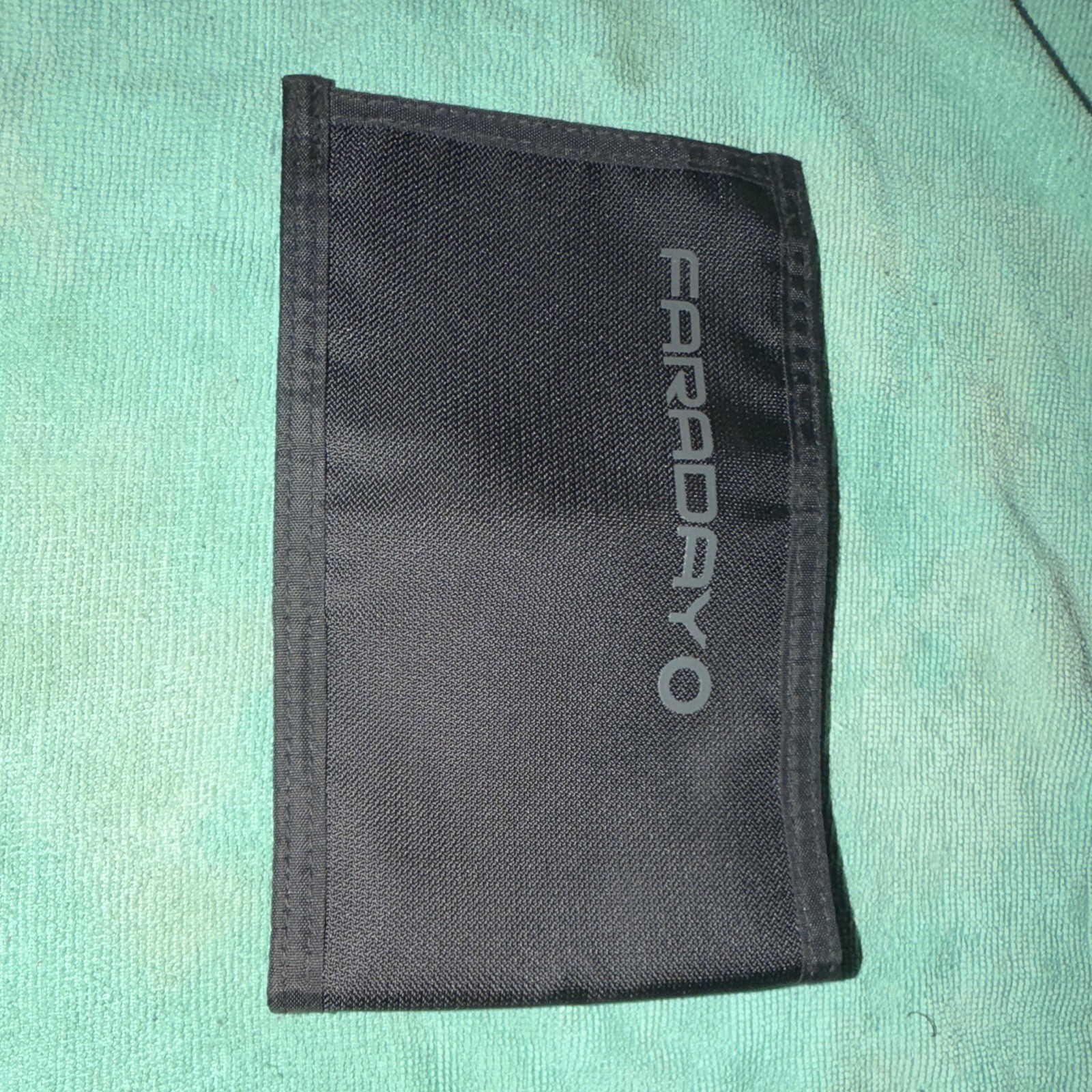 Faraday Signal Blocking Portable Black Fabric Pouch Bag 7in x 4.25in
