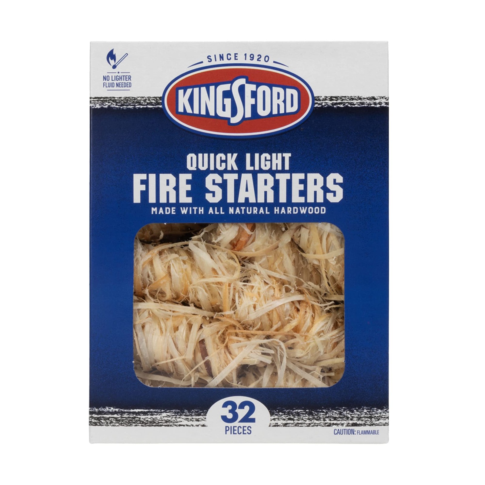Kingsford Quick Light Fire Starter Rolls, All 32 Count (Pack of 1), Natural