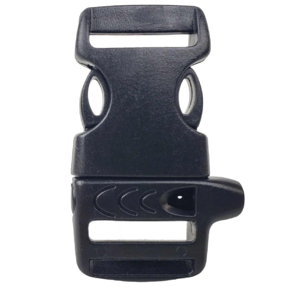 One 3/4″ Plastic Side Release Whistle Buckle Survival Paracord Bracelet