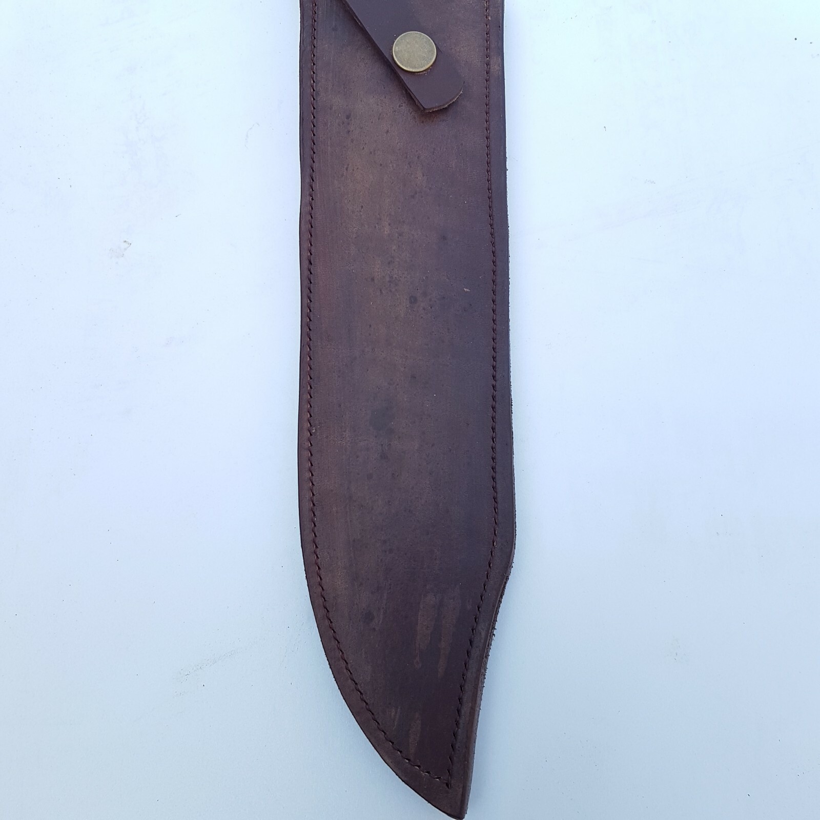 Leather Sheath for Schrade Uncle Henry Bowie Knife Bushcraft Survival Rambo