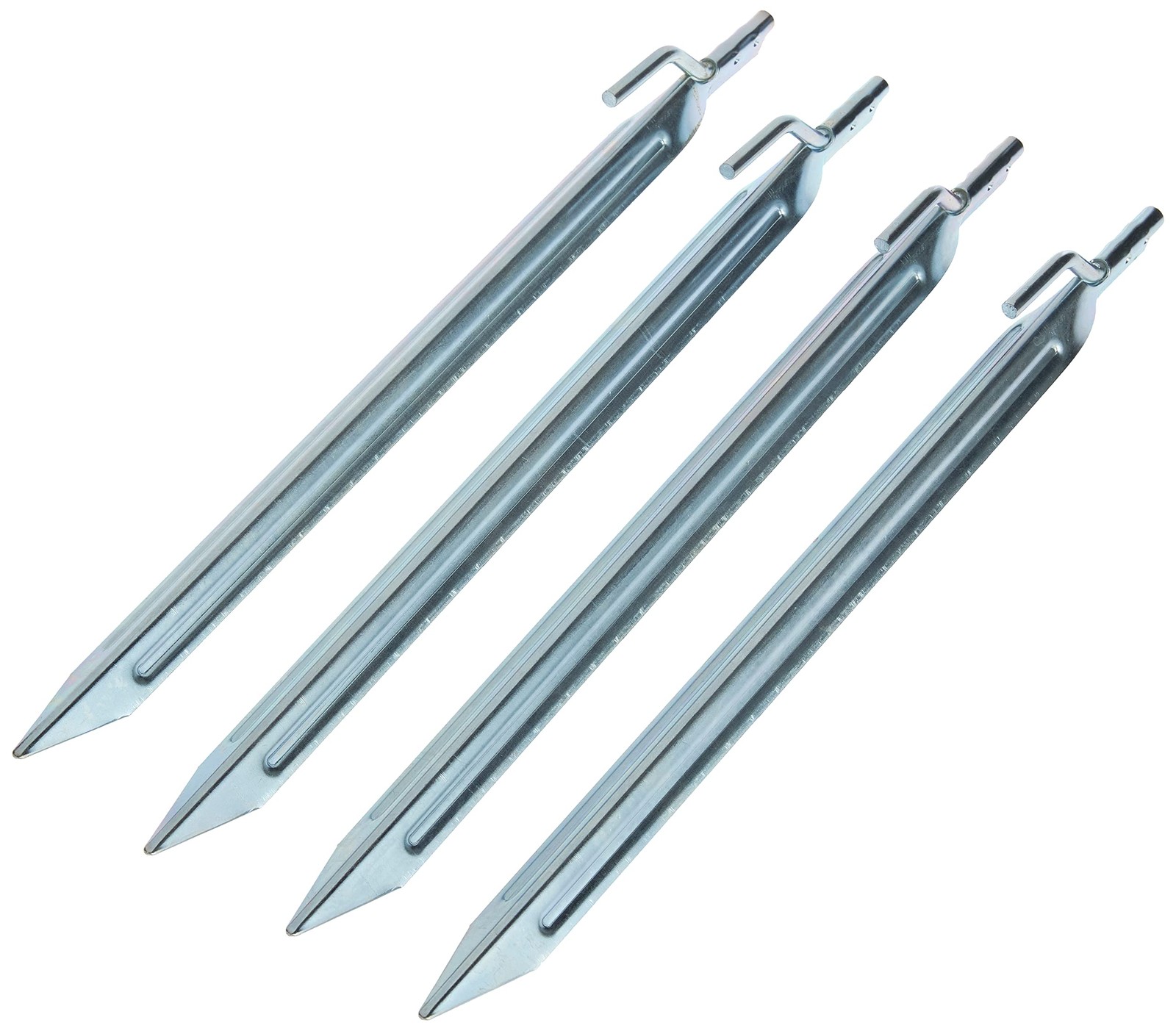 Coghlan’s Heavy-Duty Steel Tent Stakes for Secure Camping, One Size, Gray