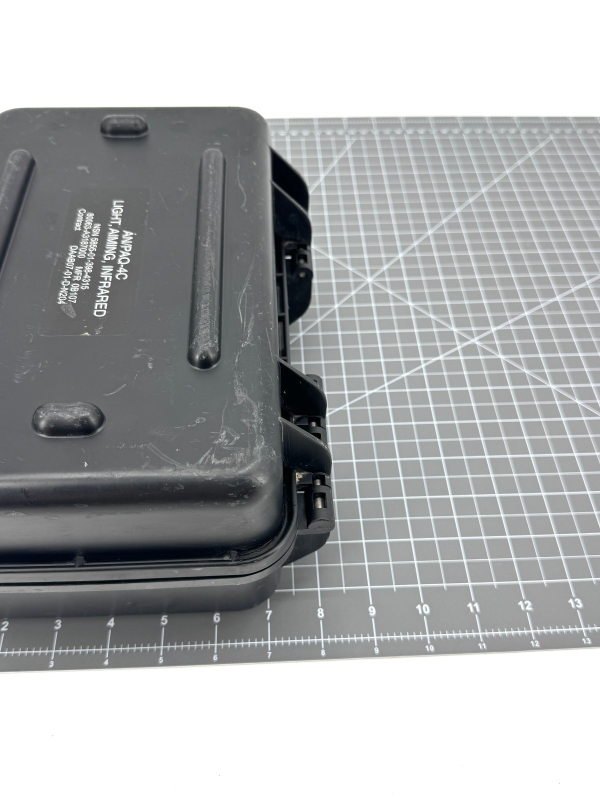 11x9x5 Starlight SC-0450610 AN/PAQ-4C Dry Box Watertight Hard Case Gun Camera