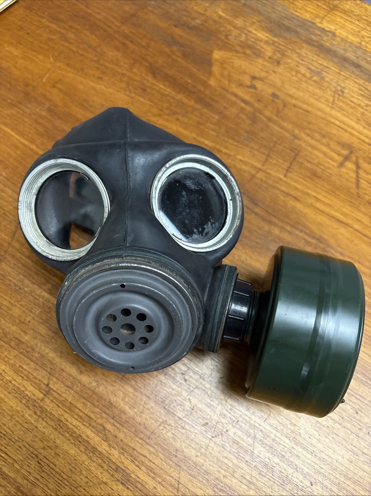 NATO 60mm to 40mm Gas Mask Respirator Filter Adapter