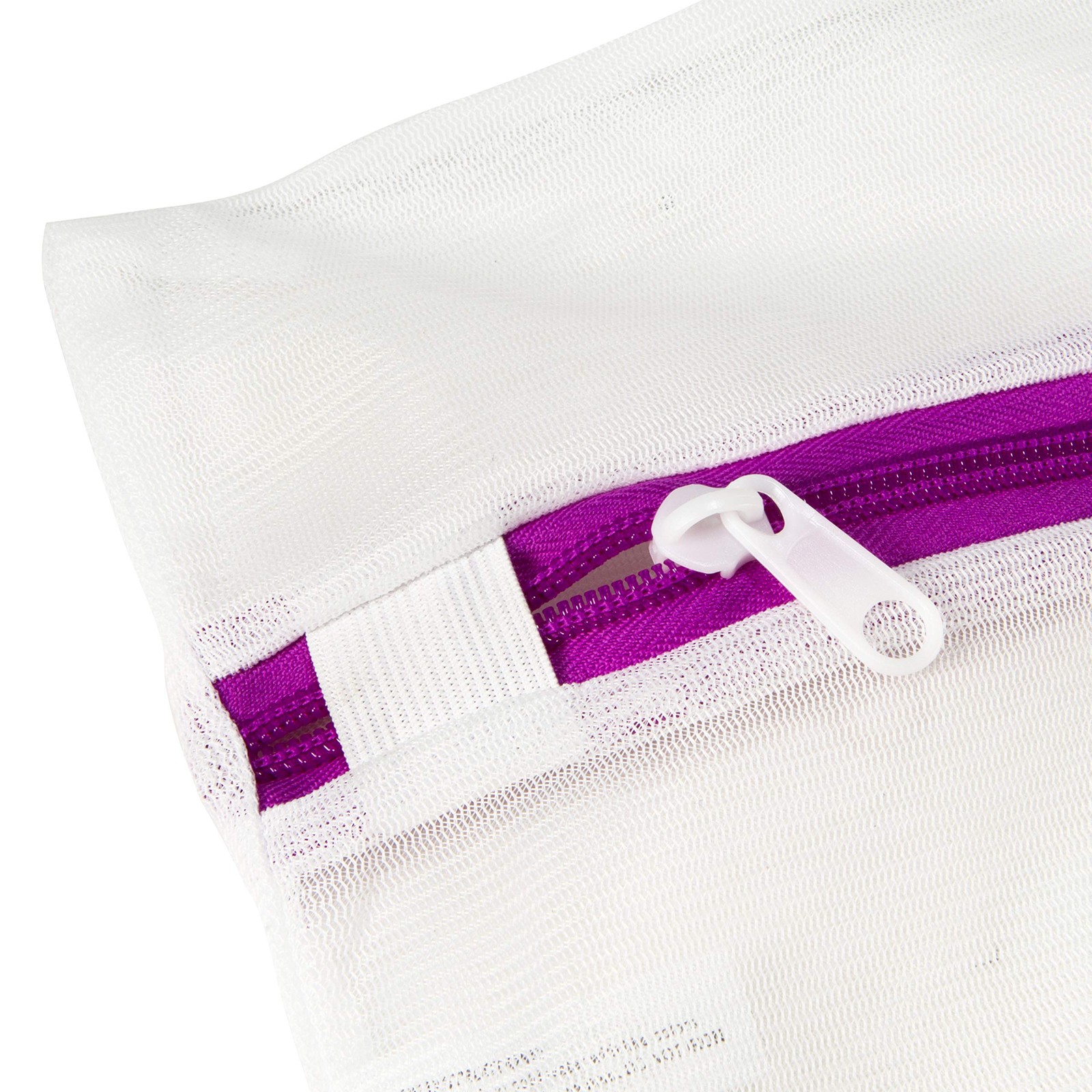 Laundry 360 Sanitized Treated 3 Piece Mesh Wash Bag Large, White
