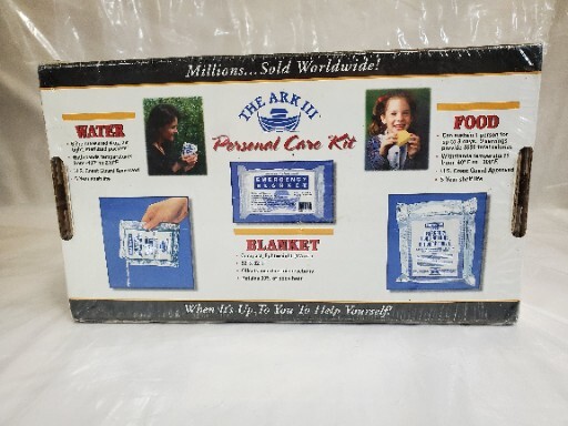 Sealed Emergency Preparedness Survival Kit The Ark III Food Water 1 Person 3 Day