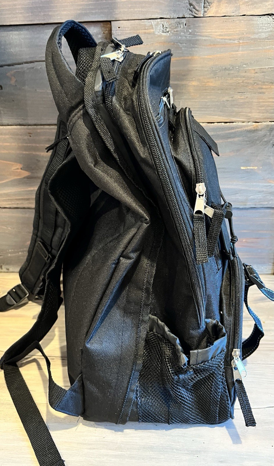 Emergency Kit With Black Backpack Hiking Hunting Camping New Never Used