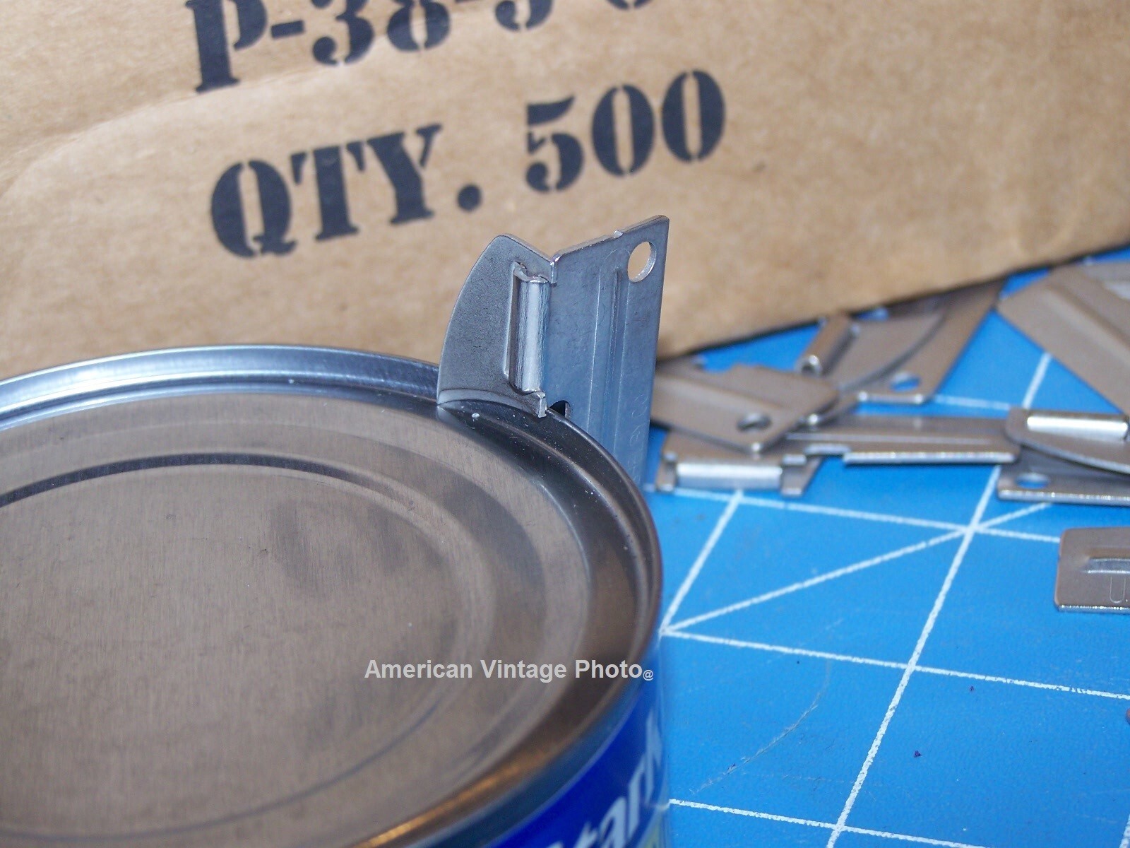 5 Pack Military Army P38 P-38 Can Opener Shelby Co USA for Camping Scout Hiking