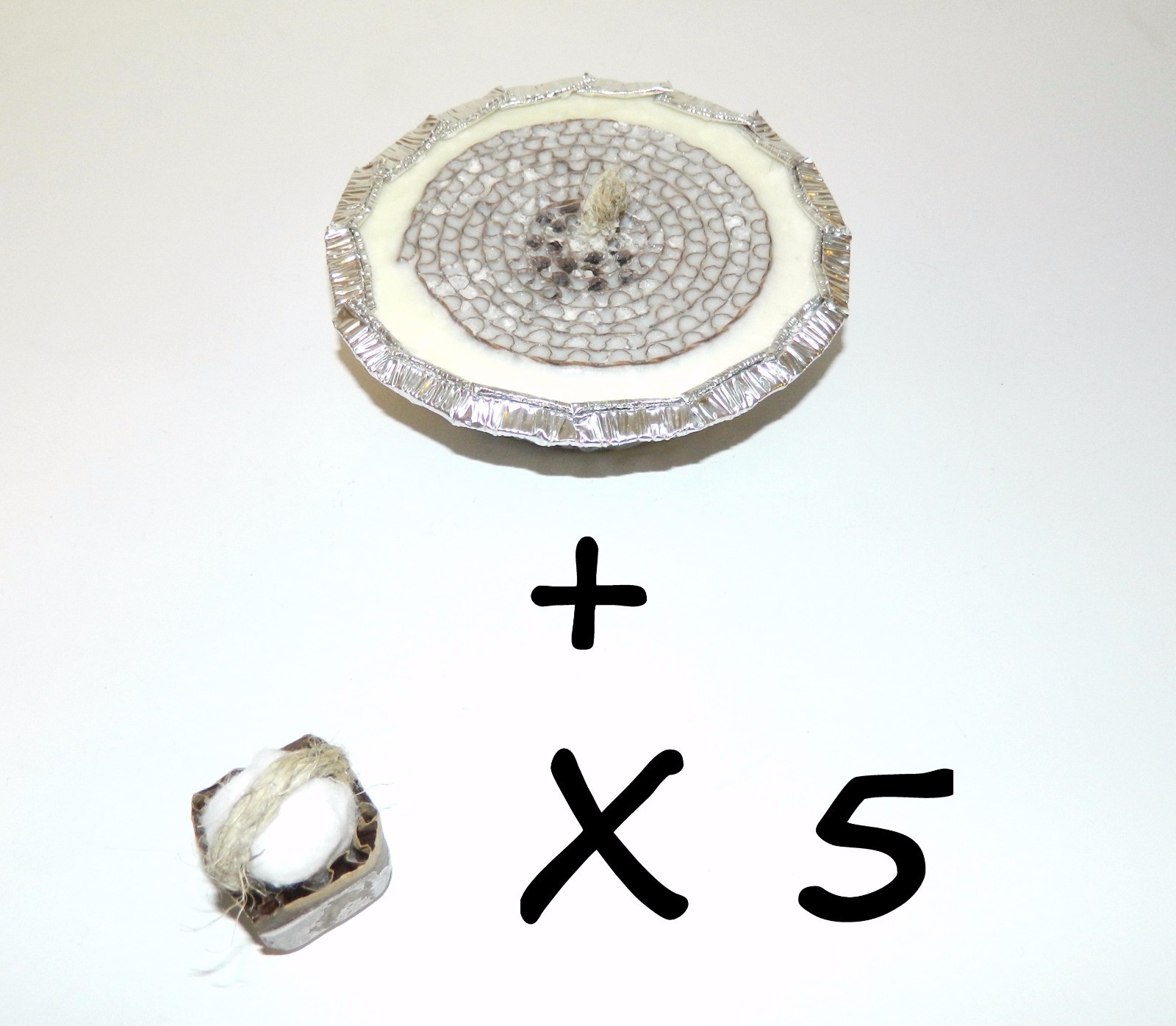 3Hr Eco-Friendly Outdoor Survival Buddy Burner + 5 Fire Tinder Buddy Briquettes