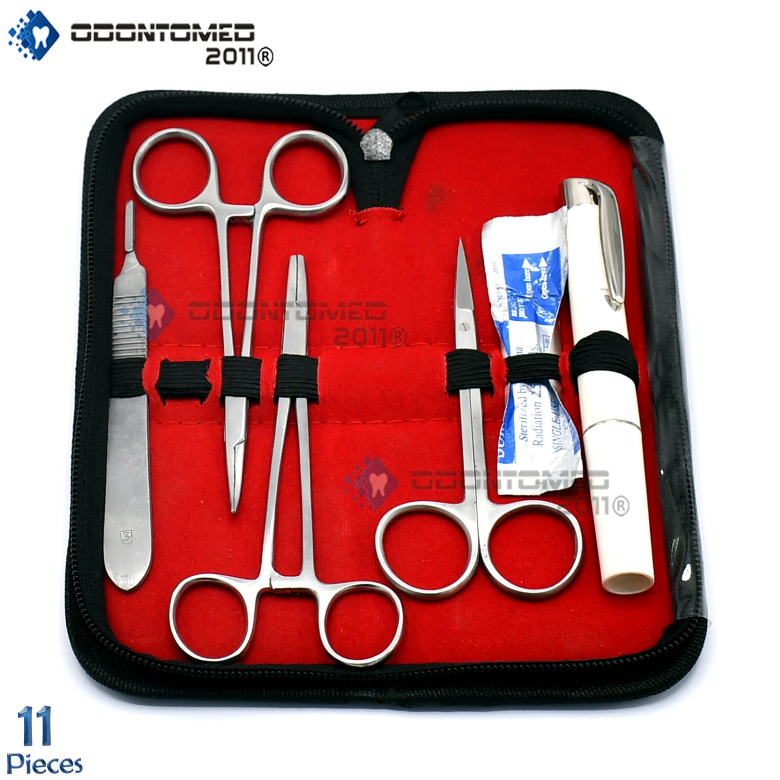 Army Surgical Kit – Sutures, Scalpel, Hemostats – Military First Aid DS-1369