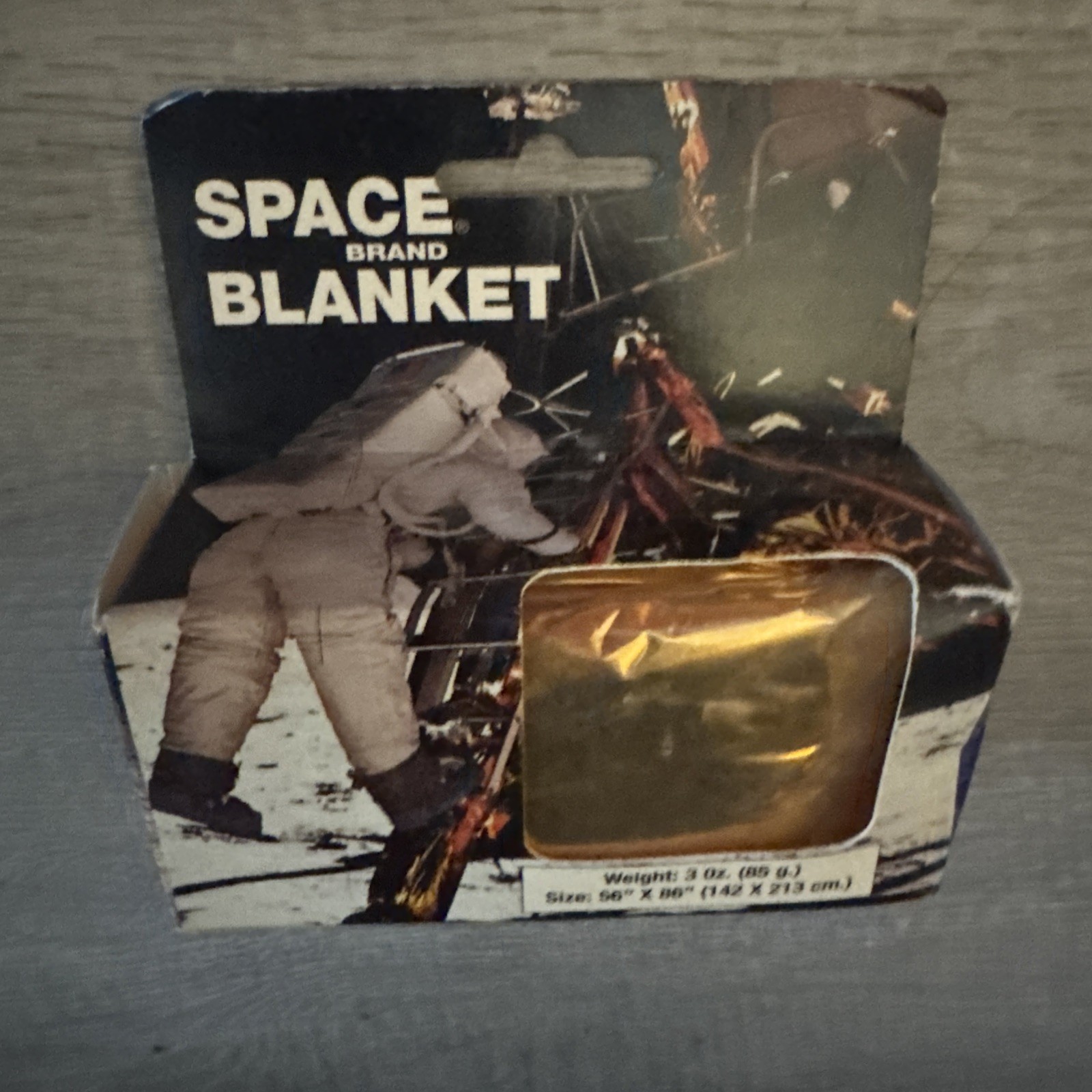 Vintage MPI OUTDOORS Reflective SPACE BRAND Emergency BLANKET NEW 56″x86″