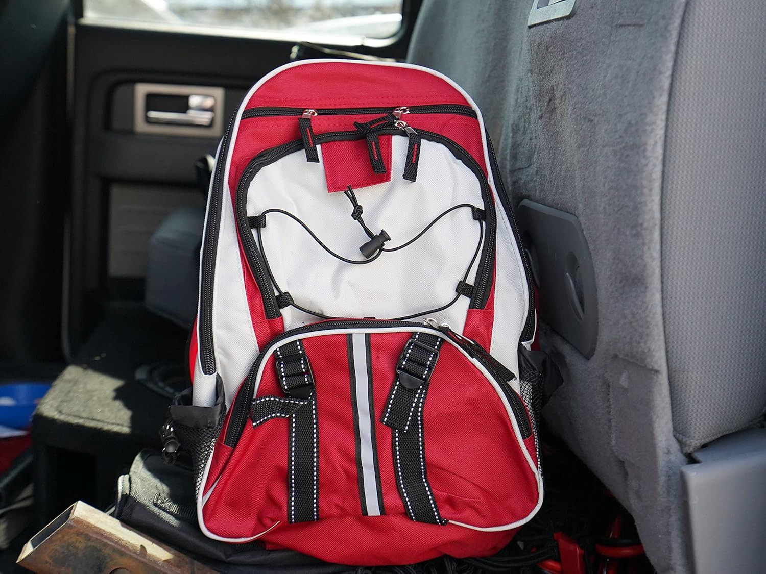 Pro Series Red Deluxe 72-Hour Emergency Survival Kit for One Person