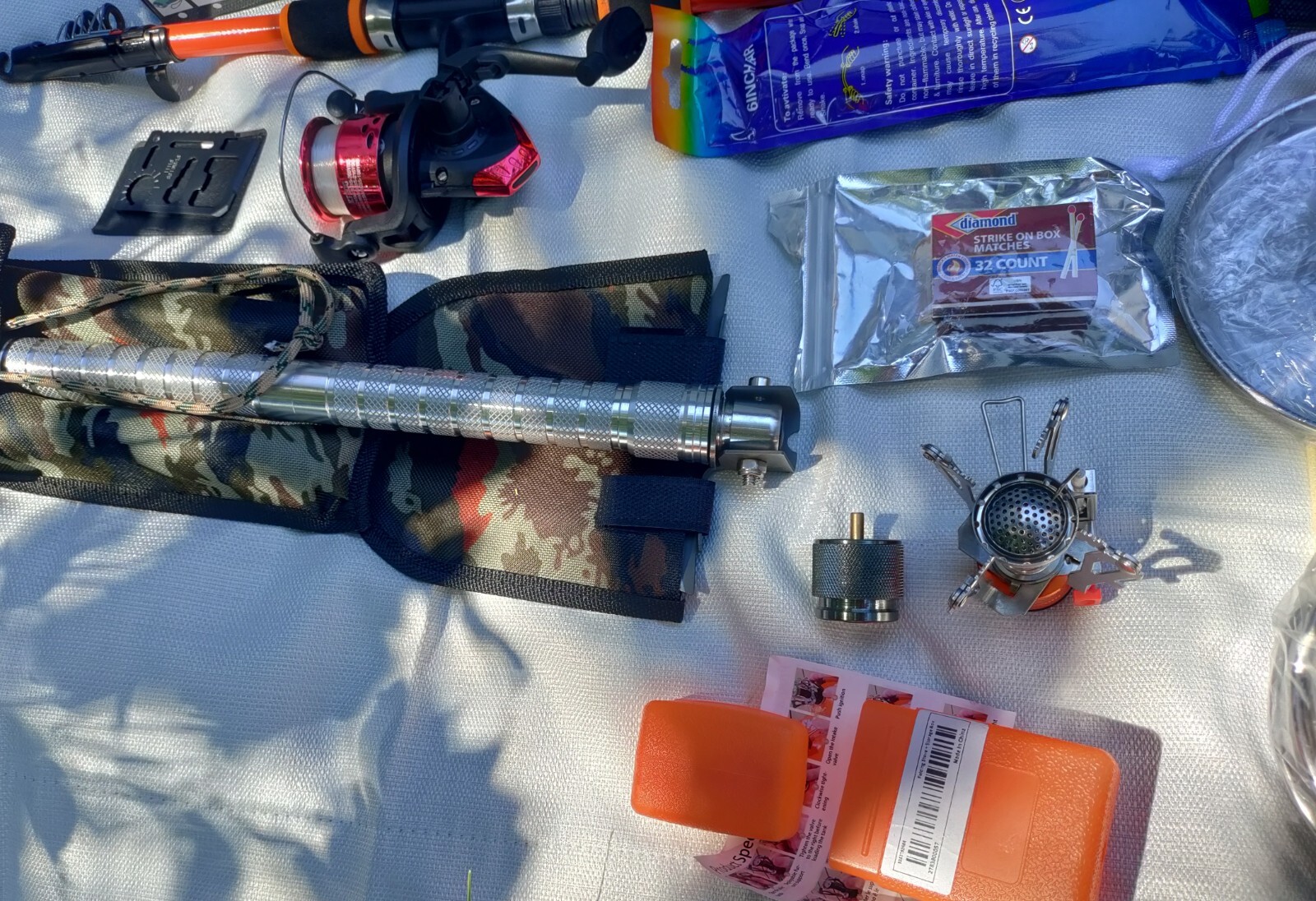 Bug out bag a must-have for backpacking, camping, hiking, full of outdoor gear