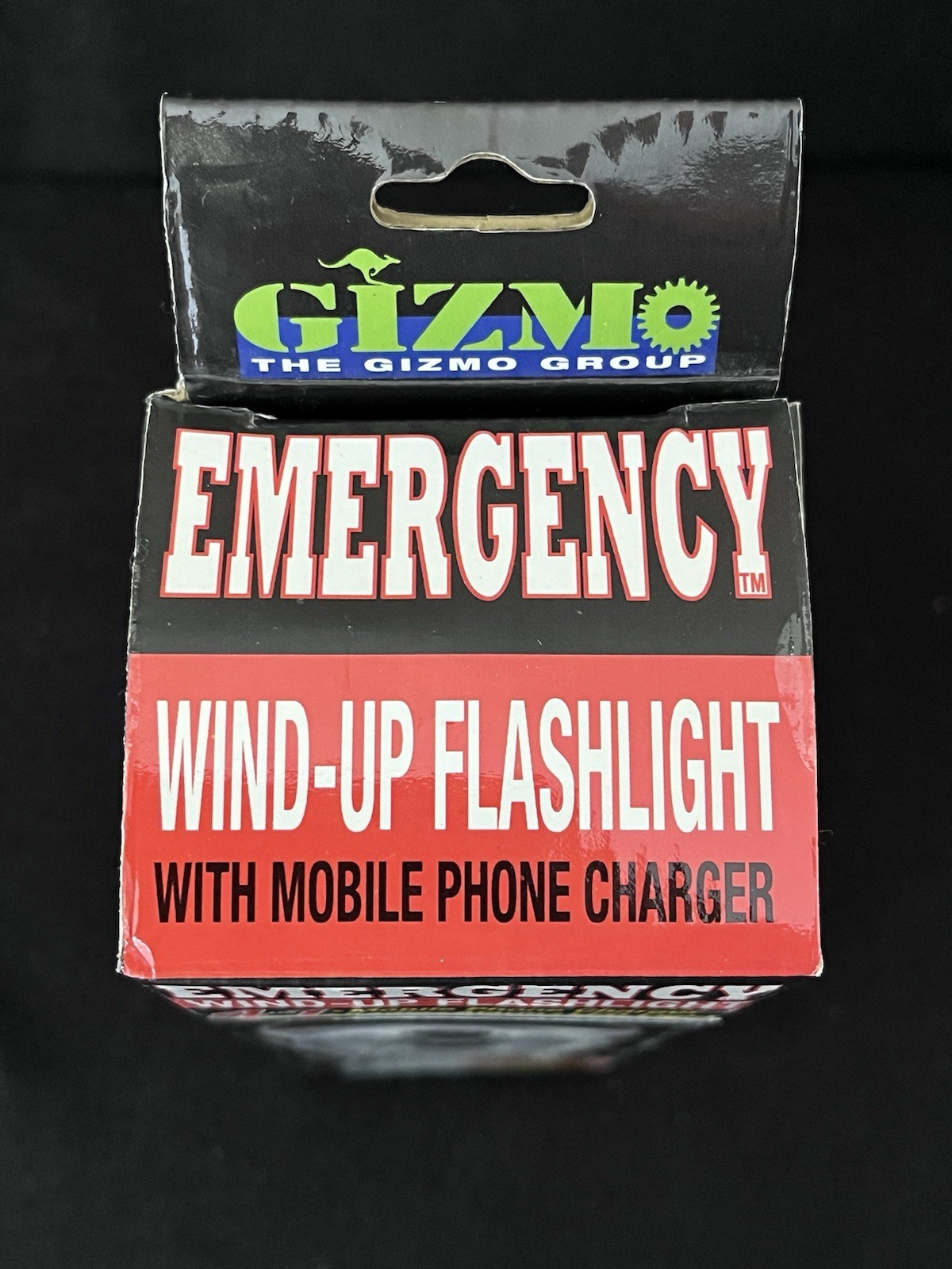 Gizmo Survival Emergency Wind-Up 4in1 Flash Light, Radio, Alarm & Phone Charger