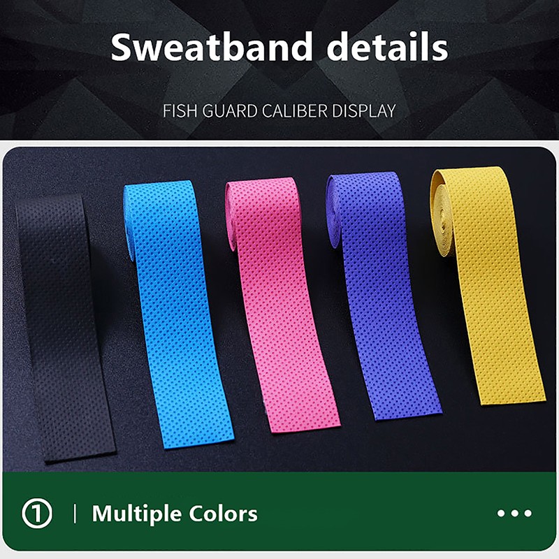 1Pc Dry Tennis Racket Grip Anti-skid Sweat Absorbed Wraps Taps Badminton Grips