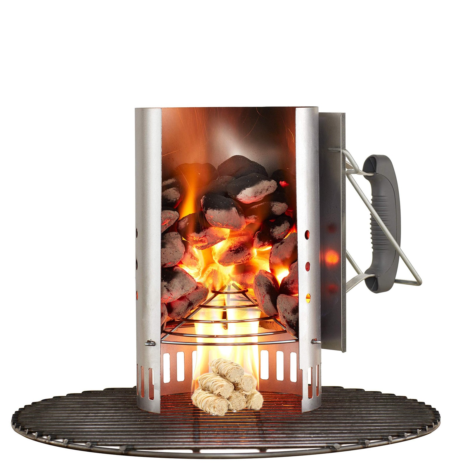 Shwuevei 65 PCS Natural Wood Fire Starter Camping BBQ Fireplace Fire Starter Kit