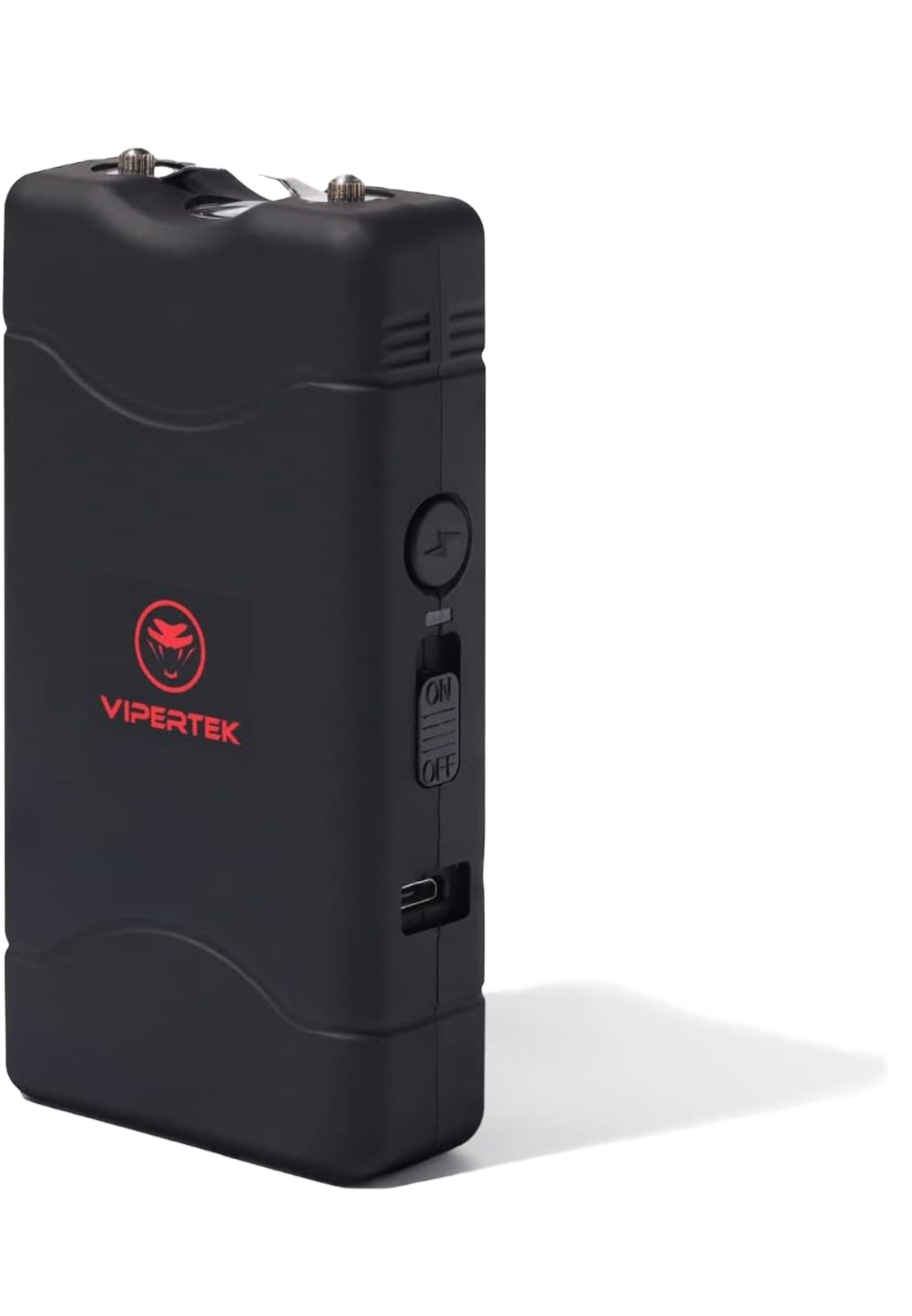 VIPERTEK Stun Gun Self Defense Rechargeable 350 Billion Volt 2.0mAh (2pc)