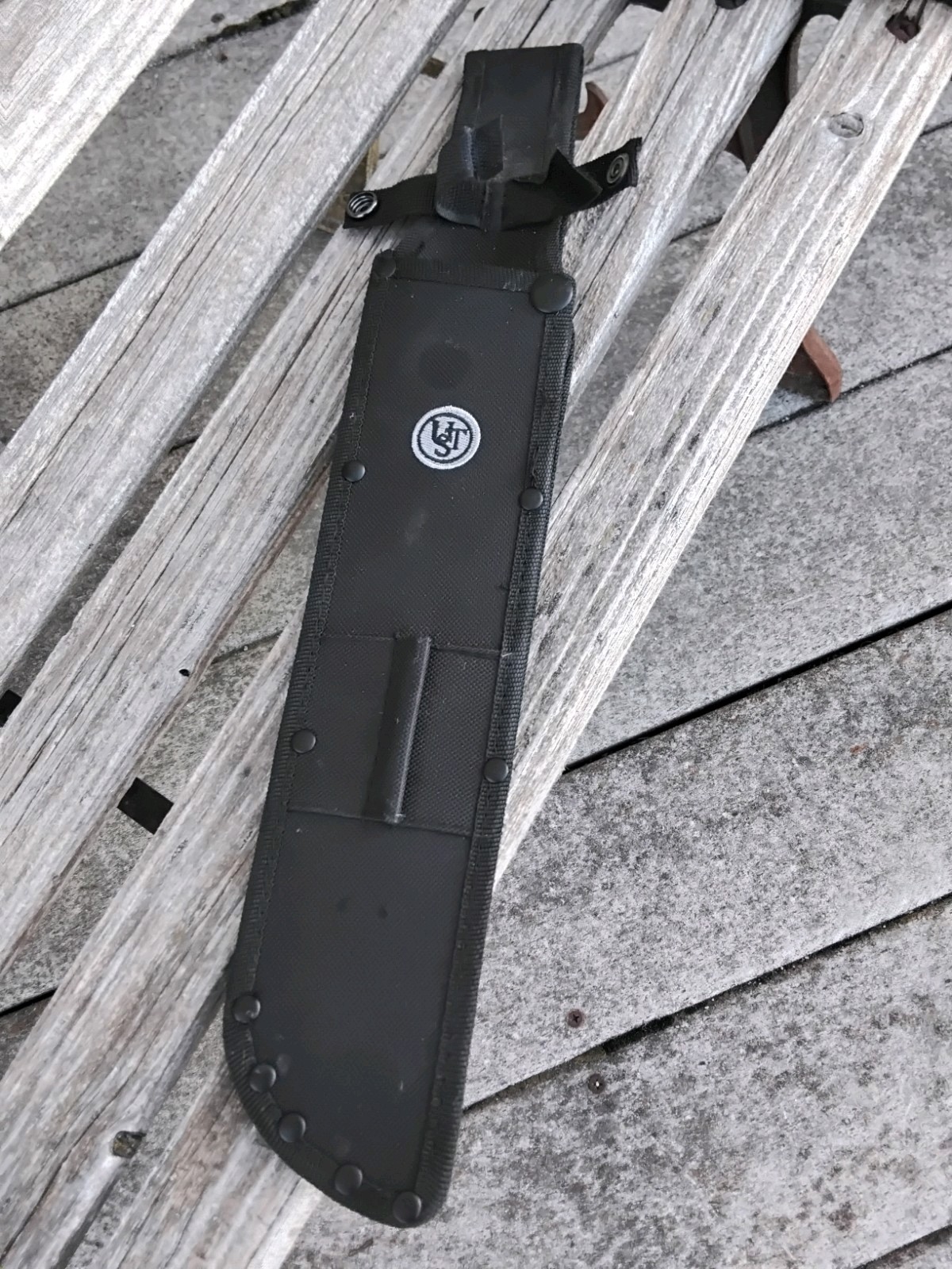 UST ParaCuda-Machete 11″ Drop Point Stainless Steel Blade Paracord Handle Sheath