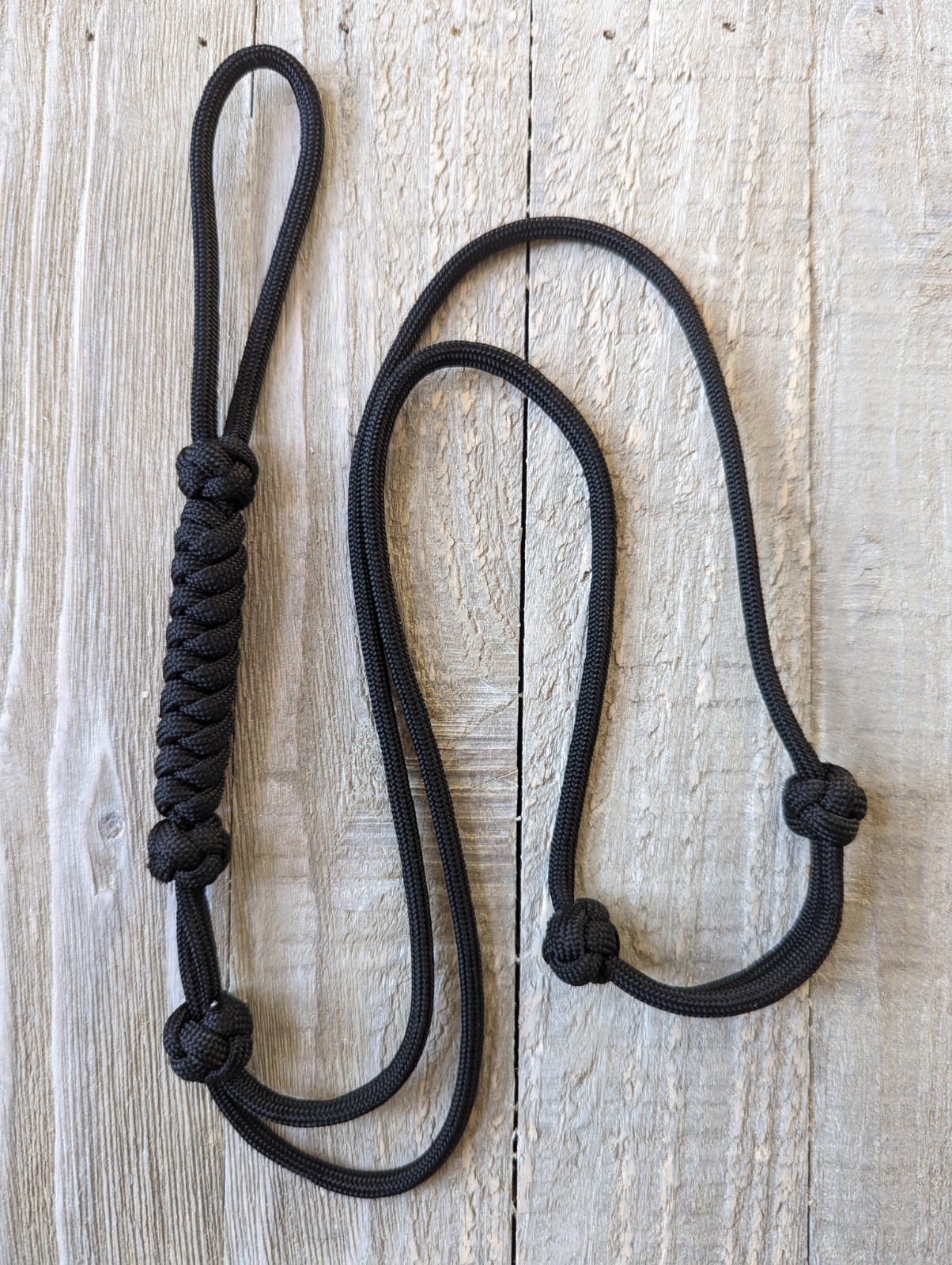 Paracord Double Loop Neck Lanyard Fully adjustable w/ slack control