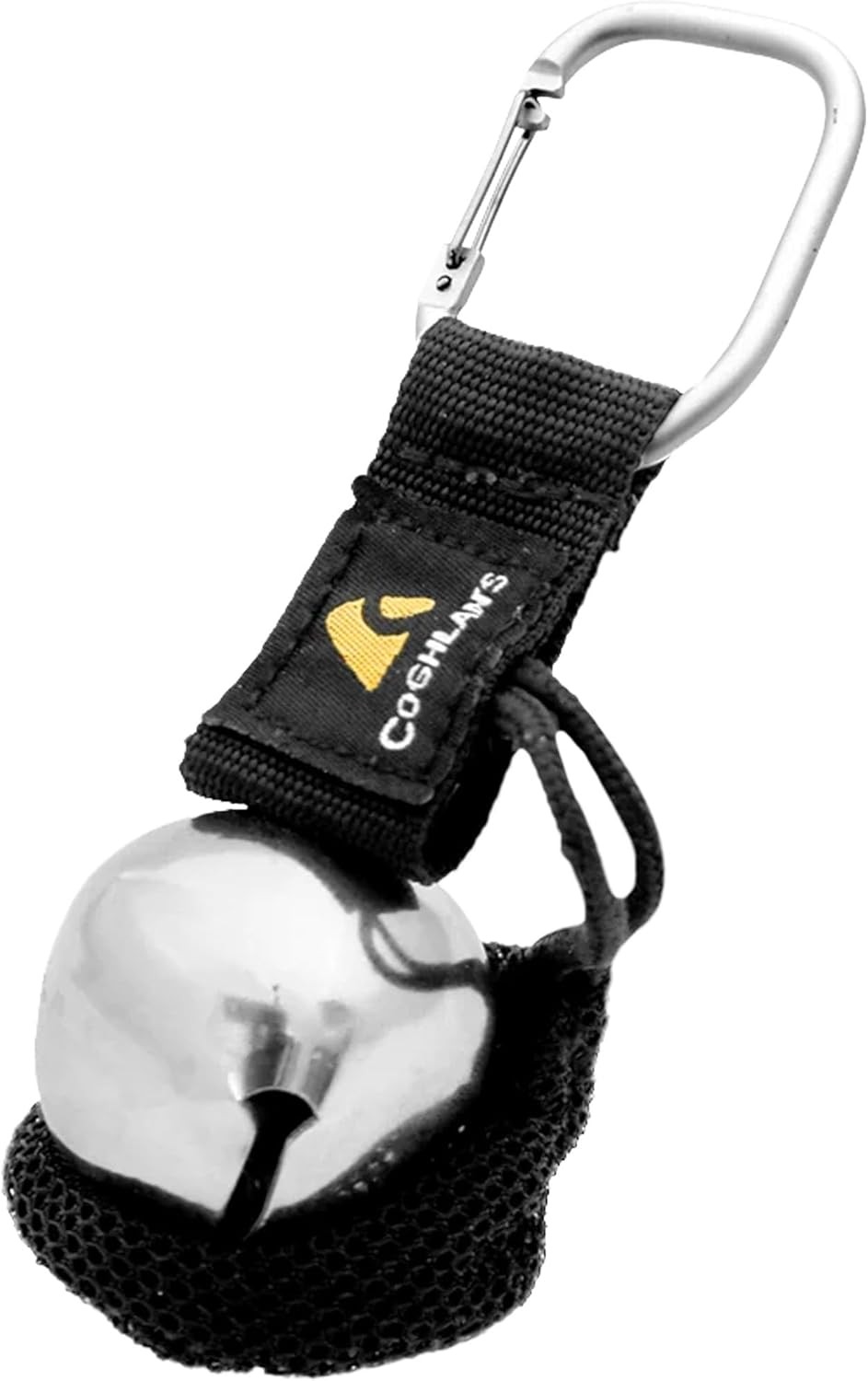 Coghlan’s Magnetic Bear Bell with Silencer and Carabiner for Quick Attachment
