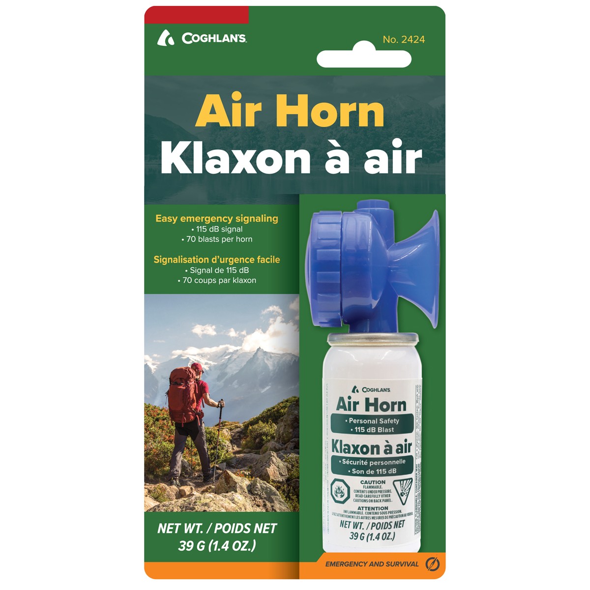 Coghlan’s 1.4 oz. Air Horn