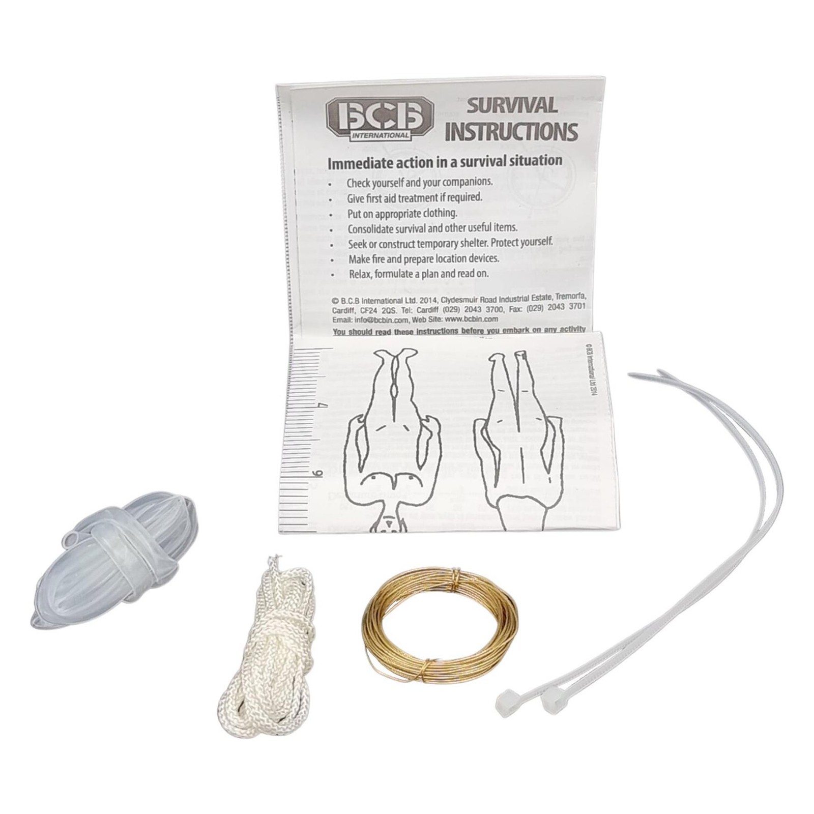 BCB Military Survival Kit camping hiking hunting emergency rescue essentials