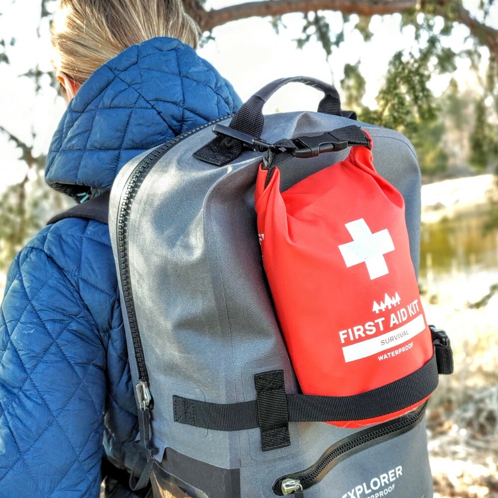 Breakwater Supply Waterproof Survival First Aid Emergency Kit, 101 Pieces