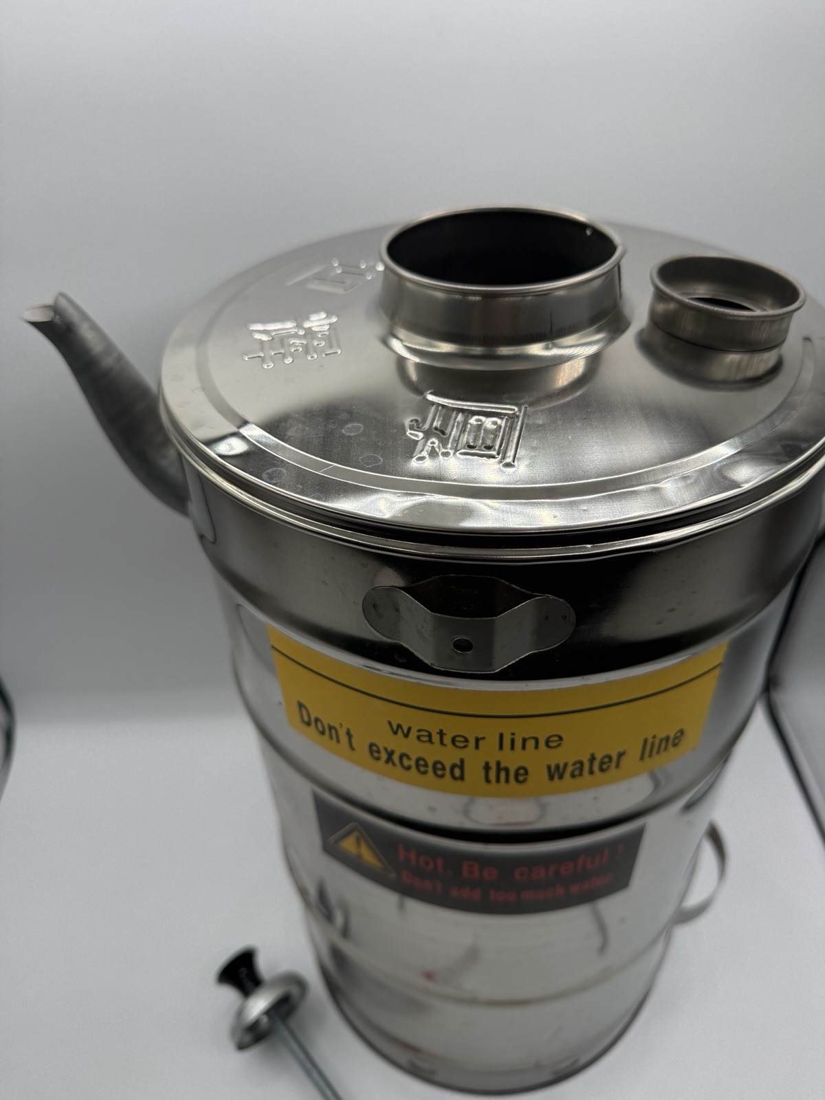 StoveTec Stainless Steel Water pasteurizer New Old Stock Prepper preparedness
