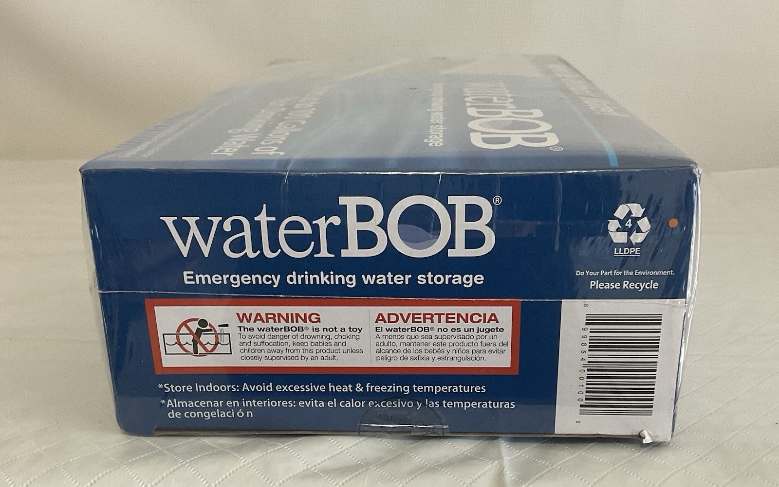 Water BOB Survival Emergency Drinking Fresh Water Storage 100-Gallons Kit-Sealed