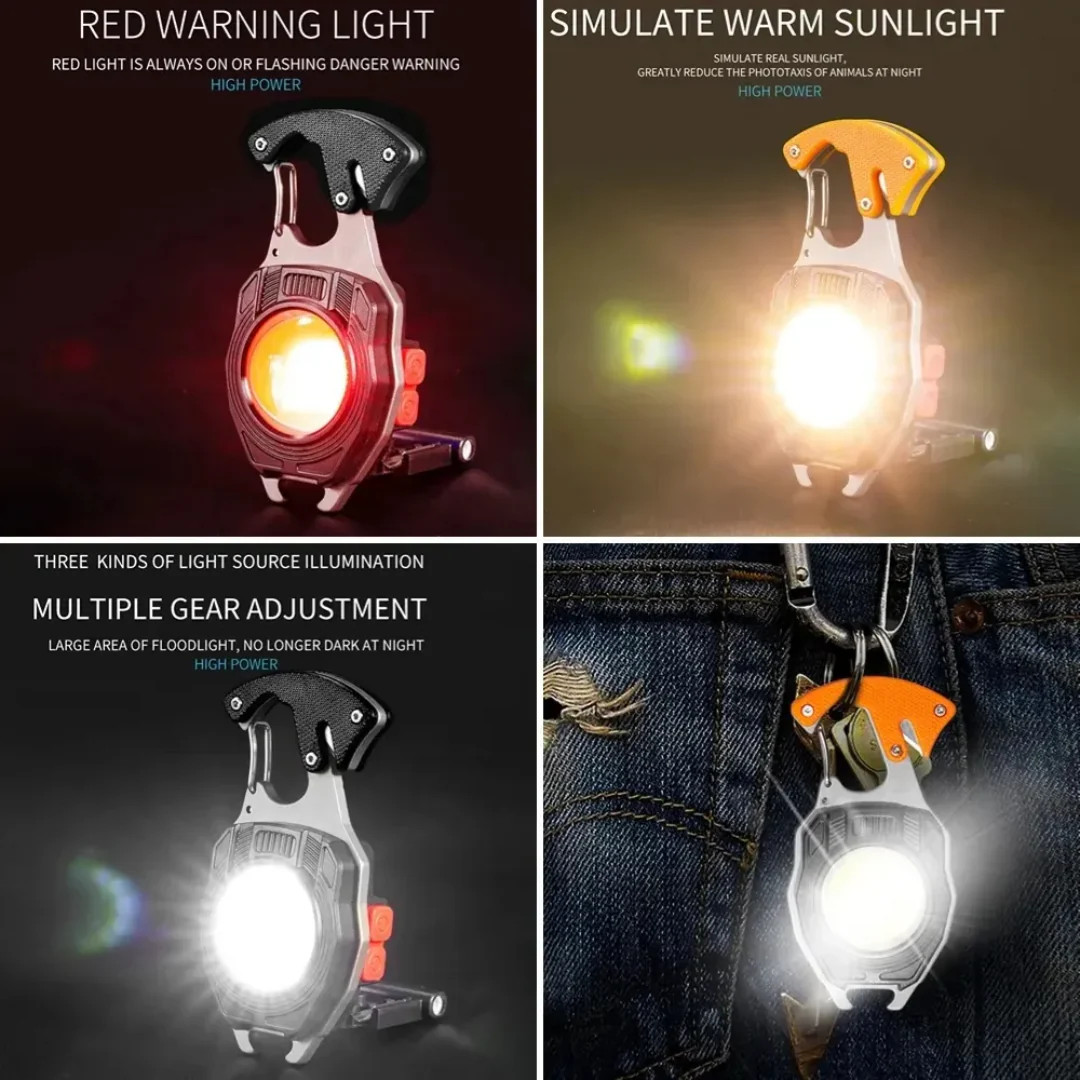7‑in‑1 Survival Clip Light Tool – Multi‑Function | PrepPro