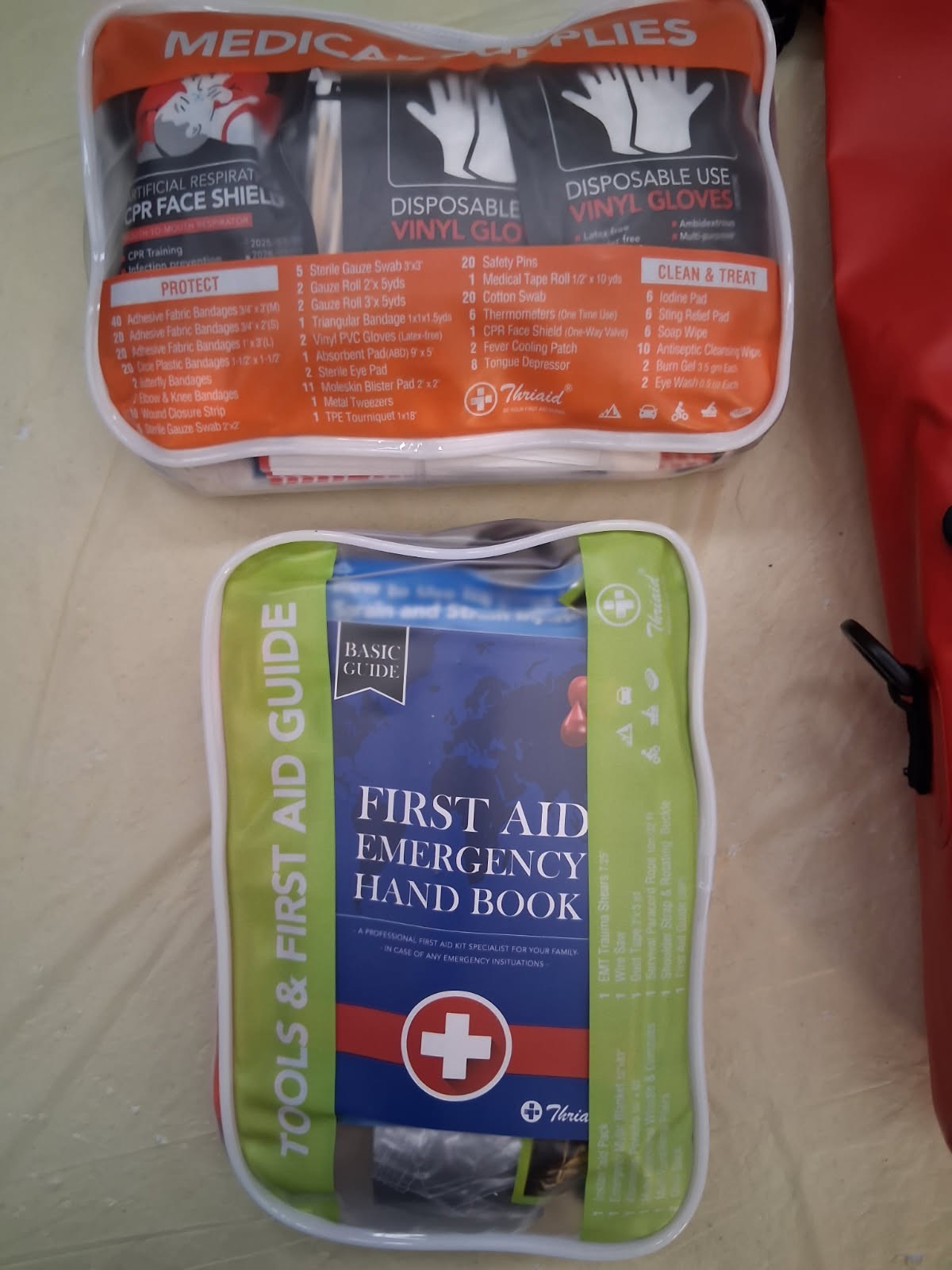 Waterproff Emergency Survival Bug Out Bag. Great for Boating, Camping, Fishing