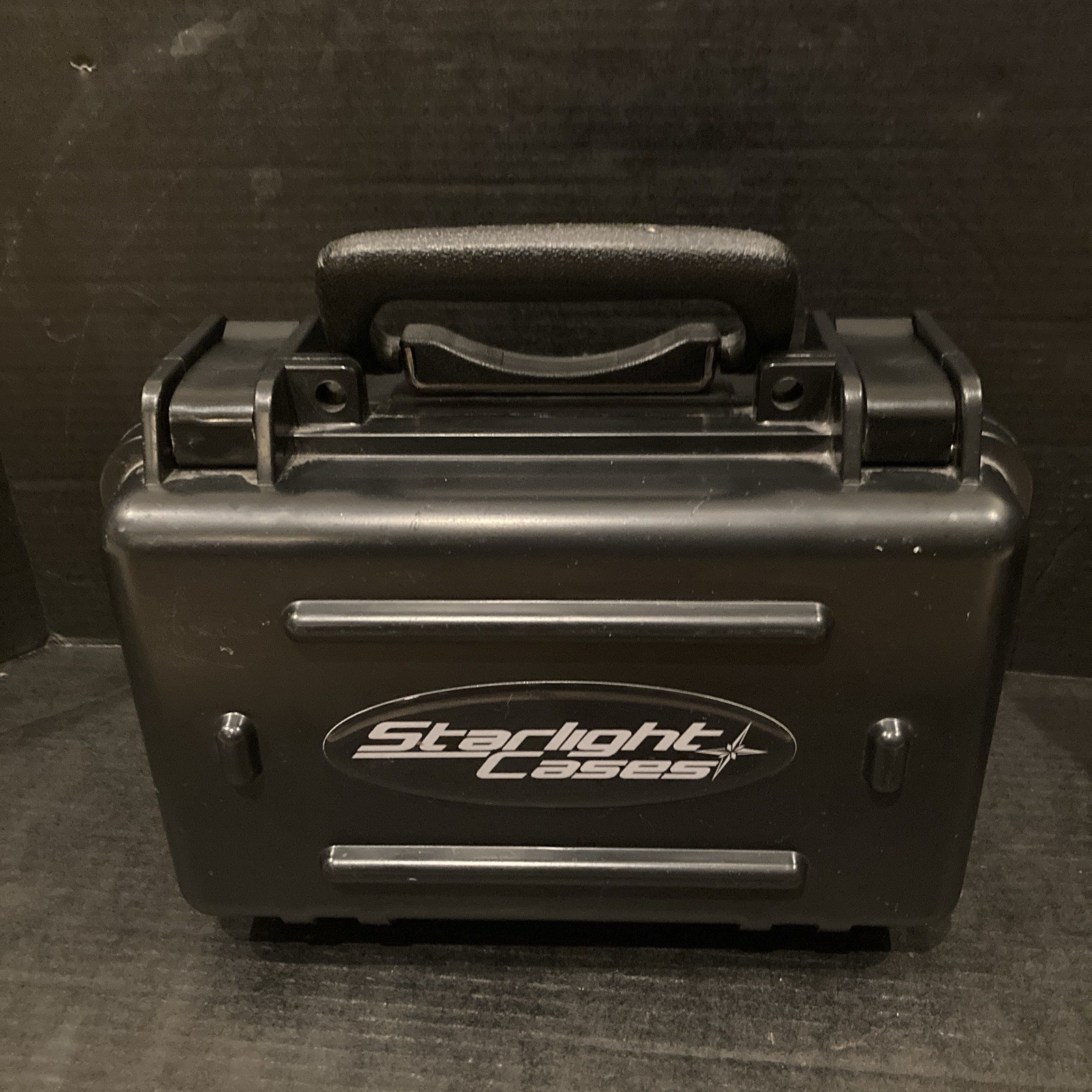 Starlight Cases Black Hard-Sided Case, Lightweight, Sporting Gear, 2Compartment