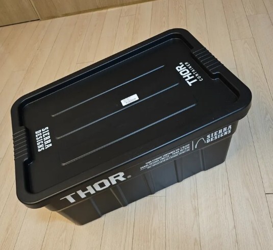 Sierra Design / SDX THOR STORAGE BOX / BLACK / 53L / Express / Genuine