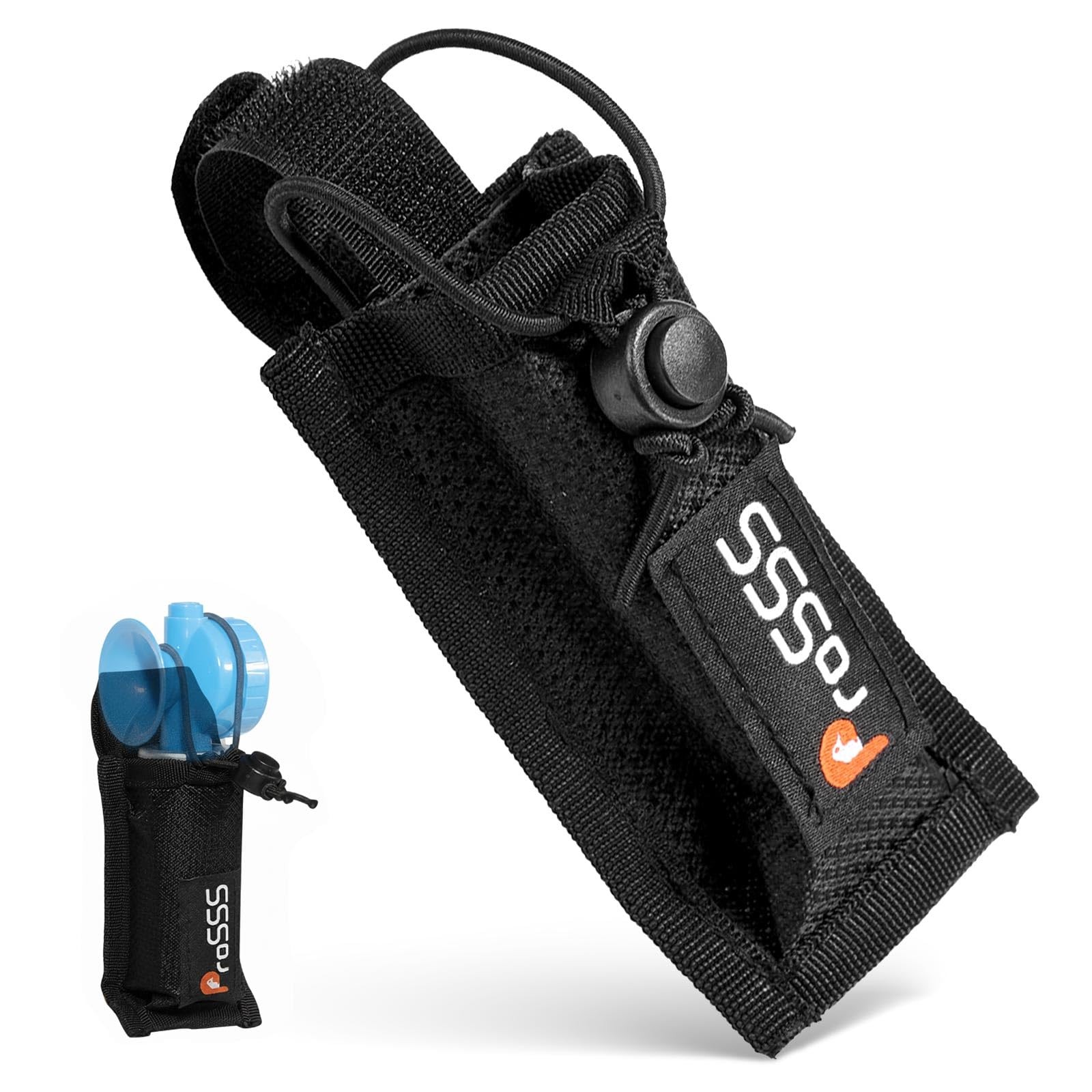 Ultra-Compact Nylon Holder for 1.4oz Air Horns Bear Dog Safe Safety Gear