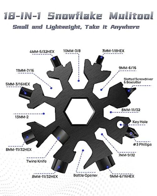 Valentines Day Gifts for Him, 12 in 1 Multitool Hammer with Gifts for Men