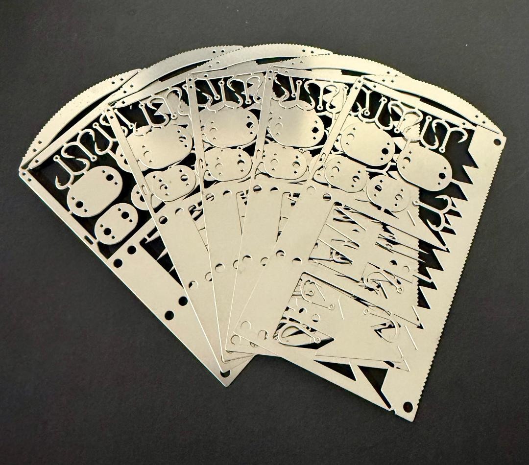 22 in 1 survival card (5 pack)
